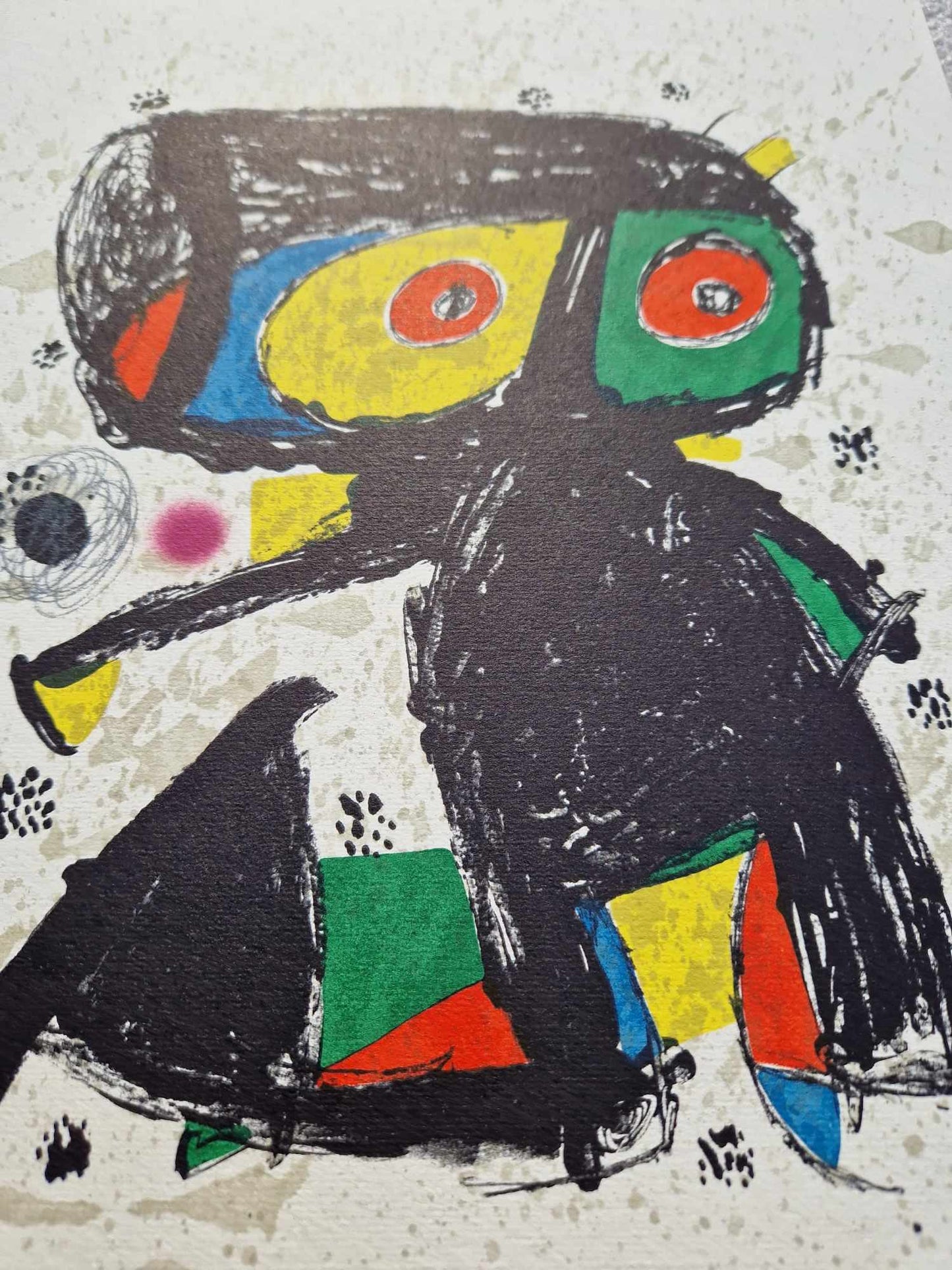 JOAN MIRO - Jubileum (1979) (Nerámovaná) Litografia