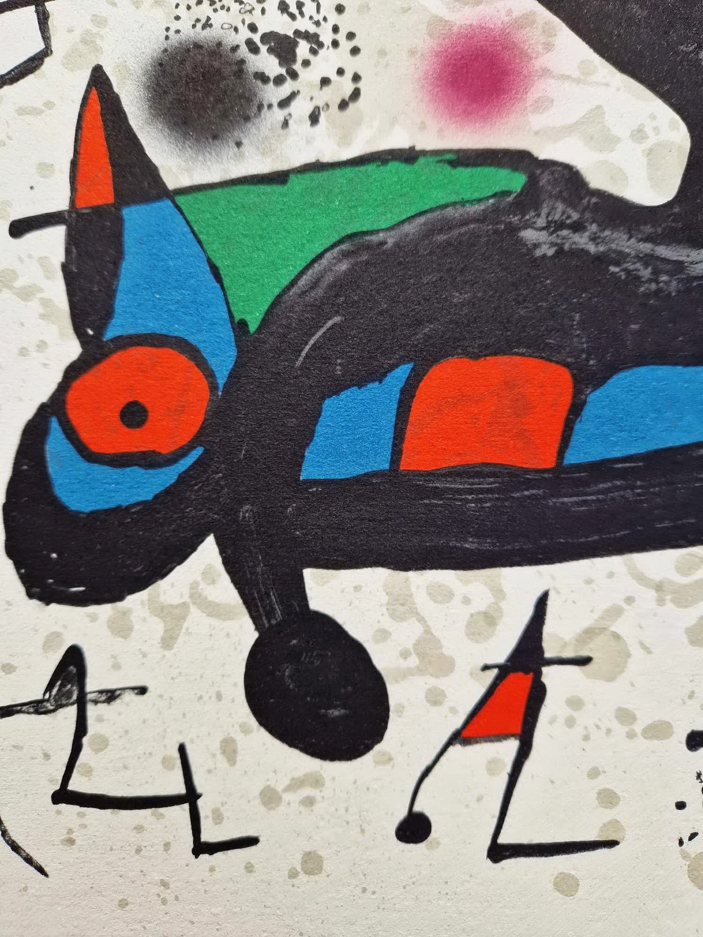 JOAN MIRO - Oda a Joan Miró (1973) (Unframed) Lithograph