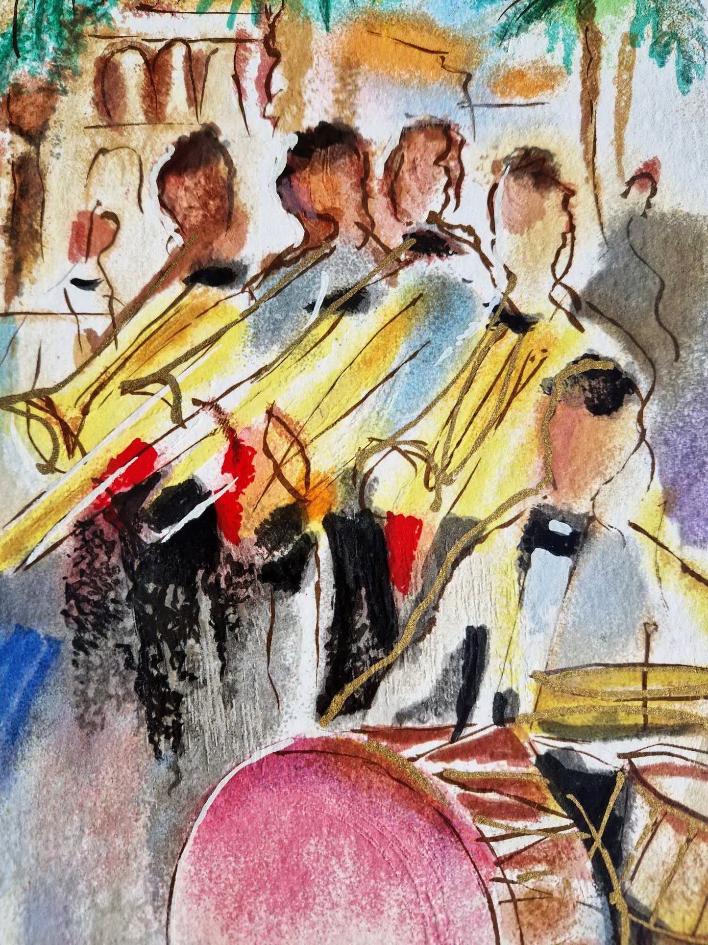 MICHAEL ROZENVAIN - The Perfect Afternoon (Unframed) Serigraph