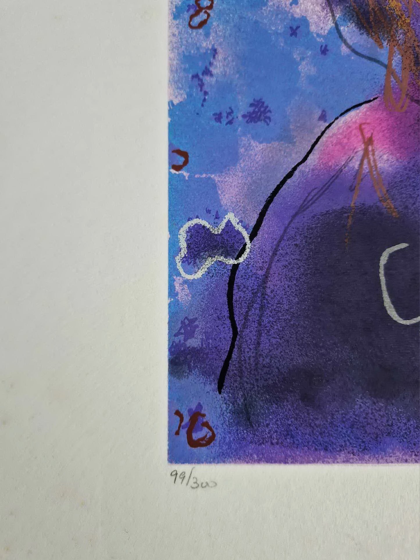 BATIA MAGAL - Musical Interlude (DISCOUNT!) (Unframed) Lithograph