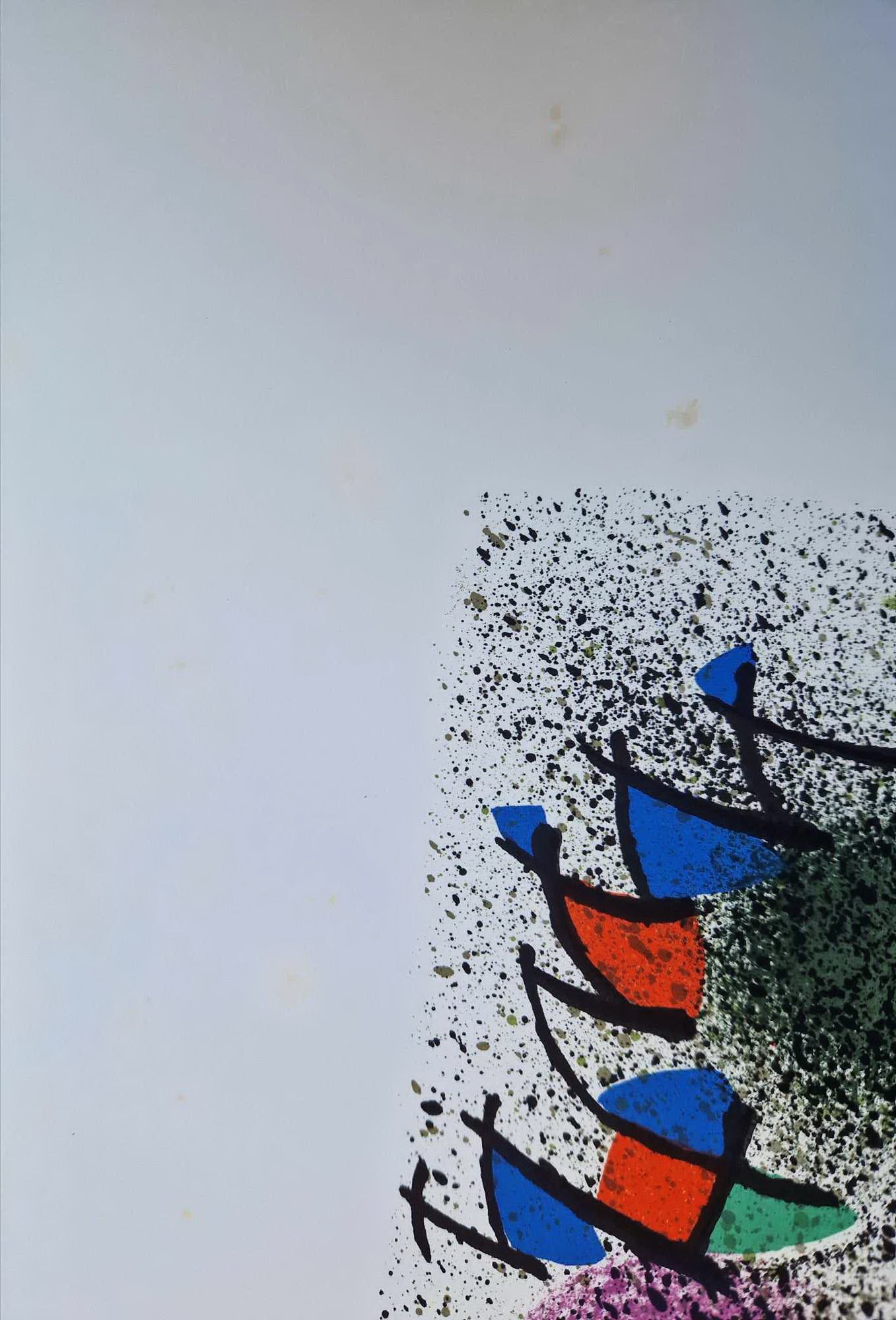 JOAN MIRO - Socha I (ZĽAVA!) (Bez rámu) Litografia