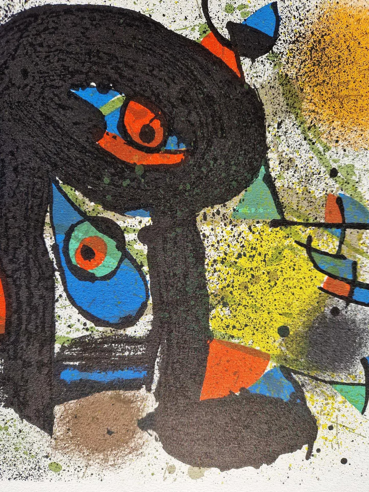 JOAN MIRO - Socha I (ZĽAVA!) (Bez rámu) Litografia