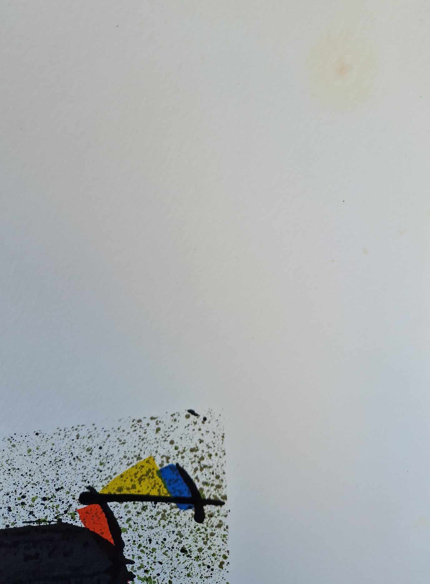 JOAN MIRO - Socha I (ZĽAVA!) (Bez rámu) Litografia