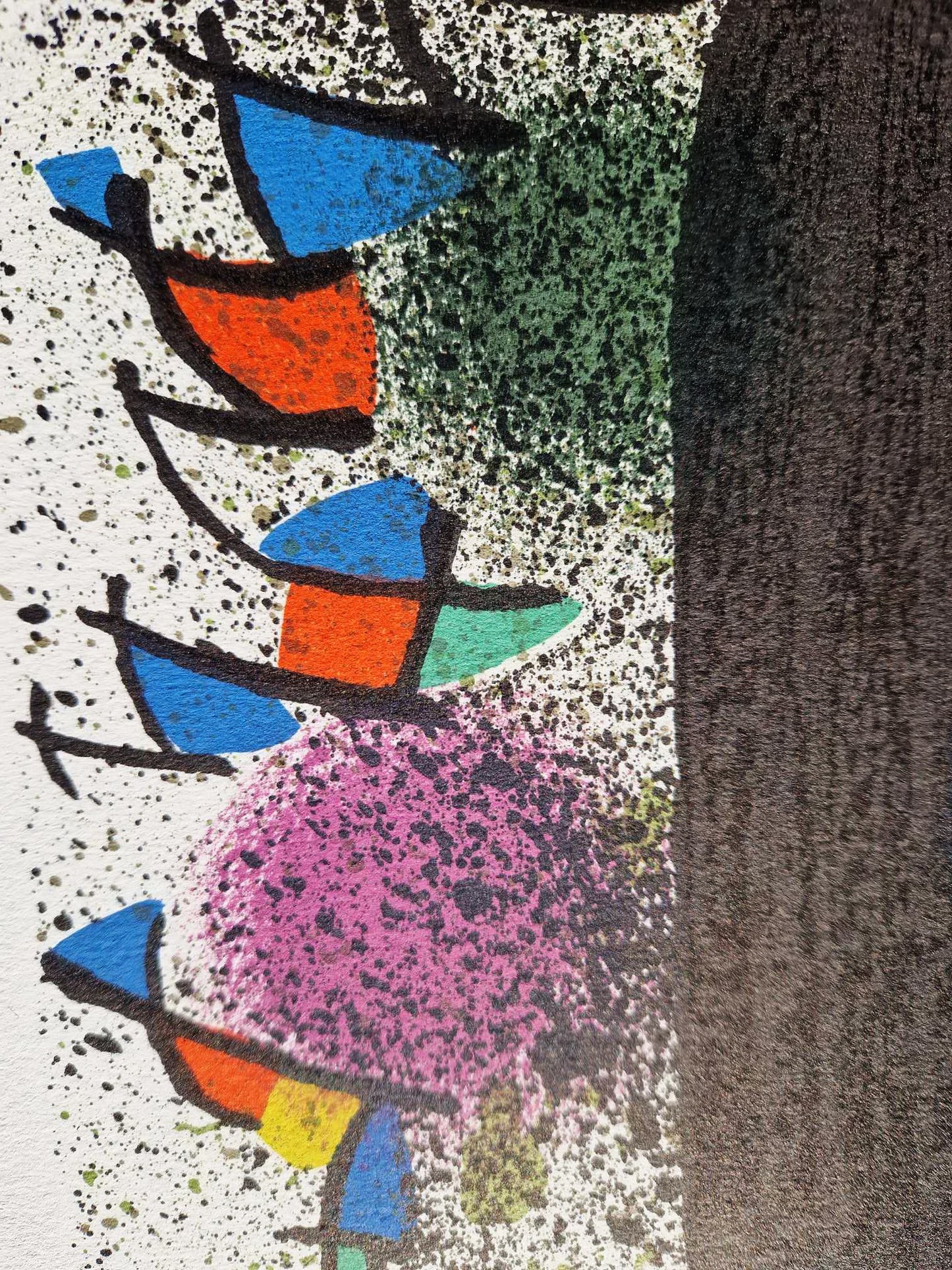 JOAN MIRO - Socha I (ZĽAVA!) (Bez rámu) Litografia