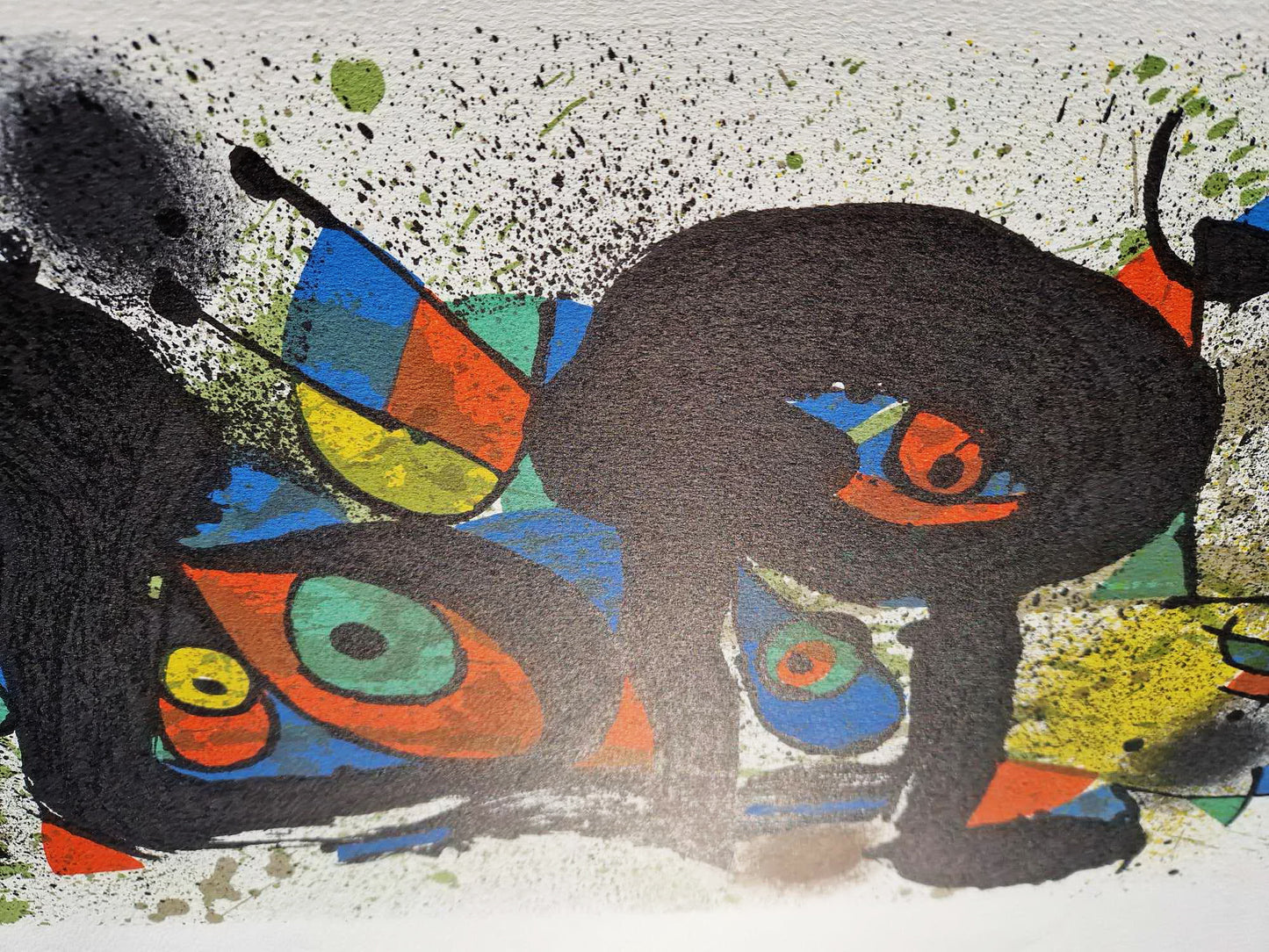 JOAN MIRO - Socha I (ZĽAVA!) (Bez rámu) Litografia