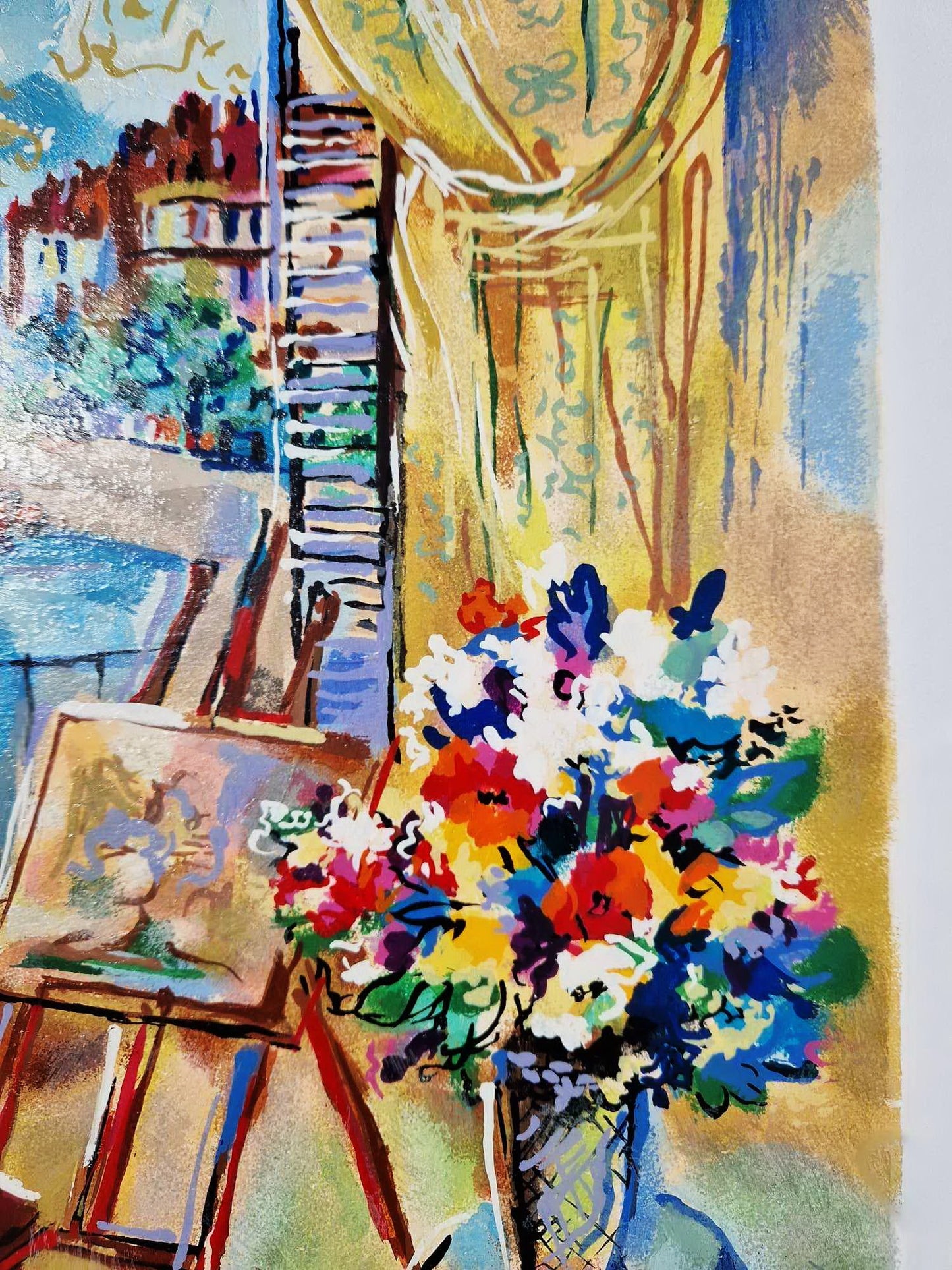 MICHAEL ROZENVAIN - Serene Studio (Unframed) Serigraph