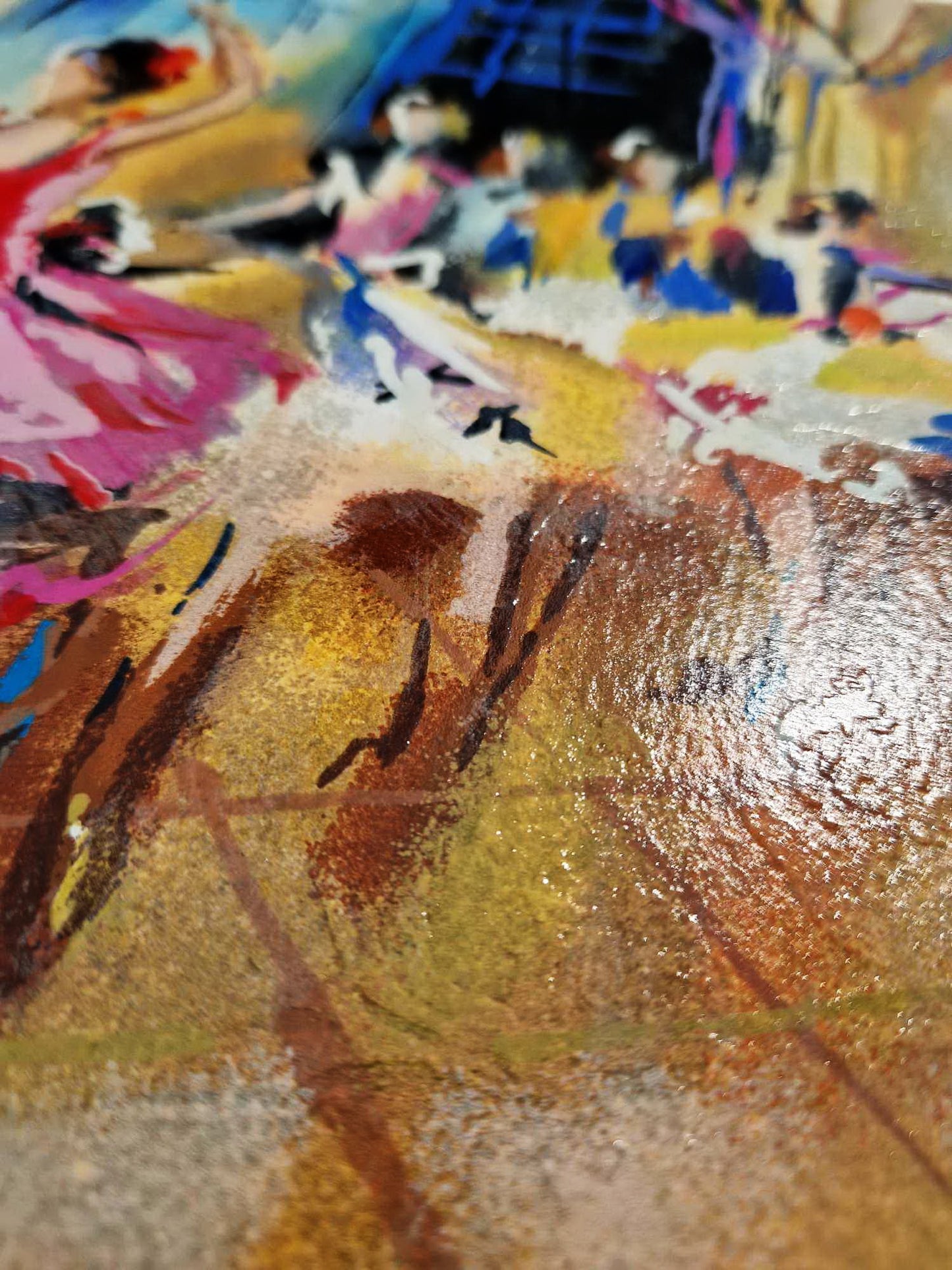 MICHAEL ROZENVAIN - Ballet Studio (Unframed) Serigraph