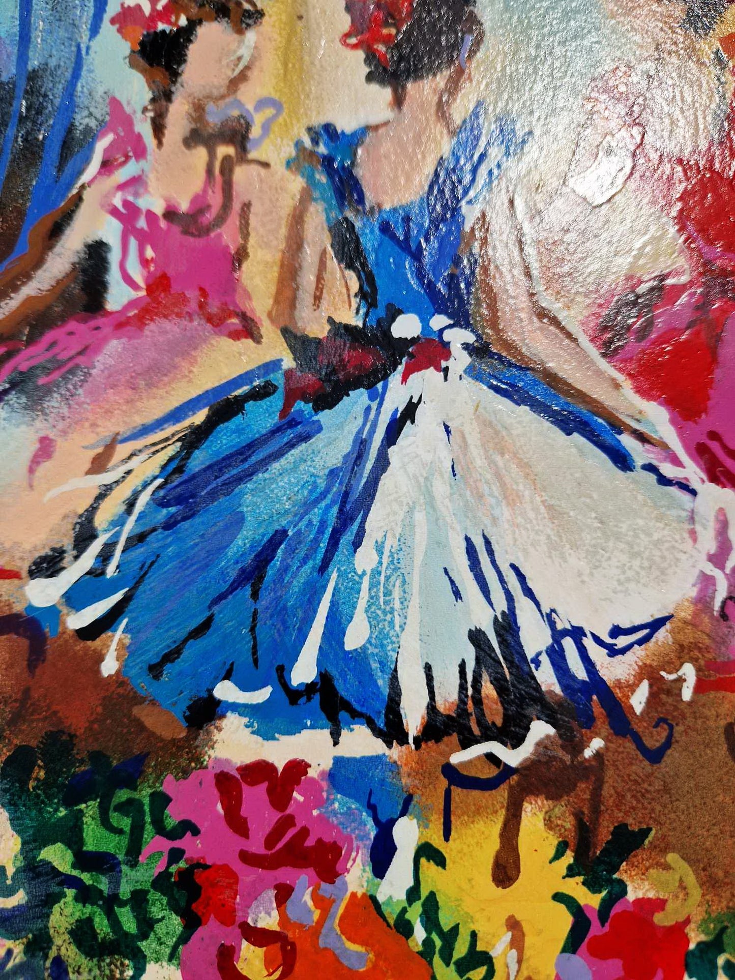 MICHAEL ROZENVAIN - Ballet Studio (Unframed) Serigraph