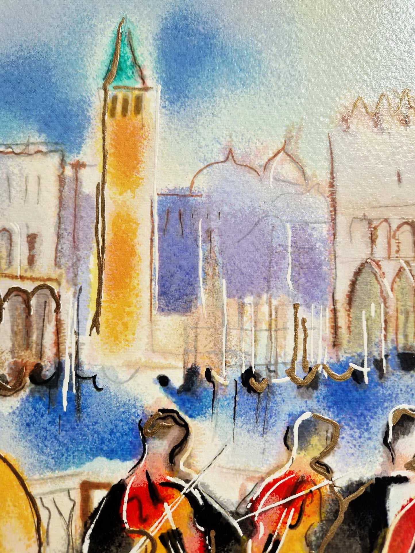 MICHAEL ROZENVAIN - Summer Sonata (Unframed) Serigraph