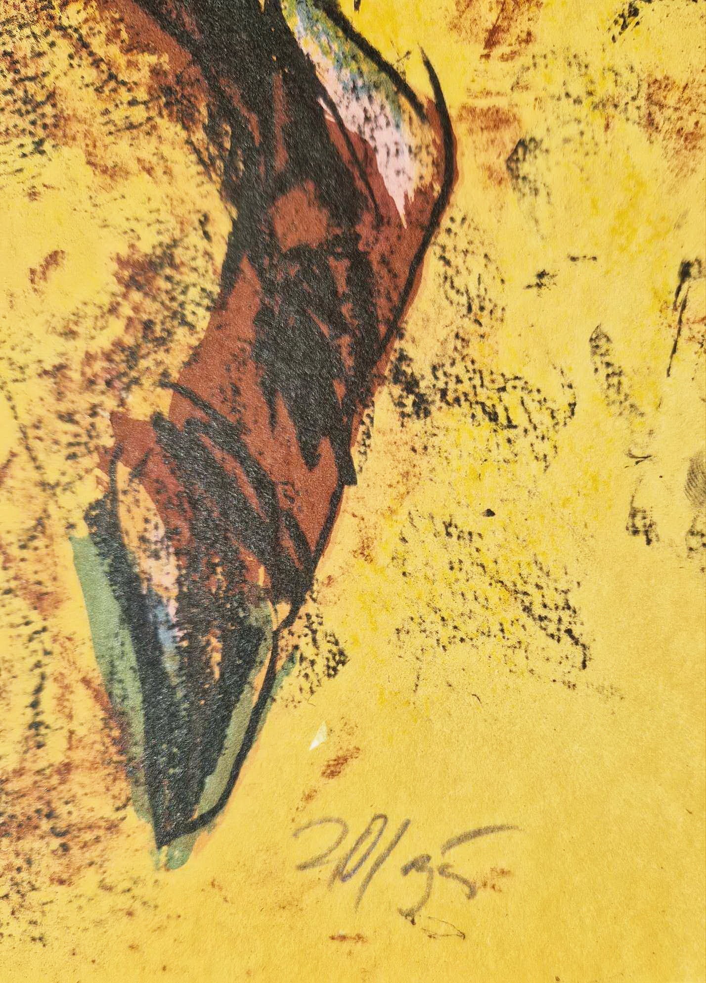 NORBERT TADEUSZ – Curva St. Marino (certifikát) (nerámované), litografia