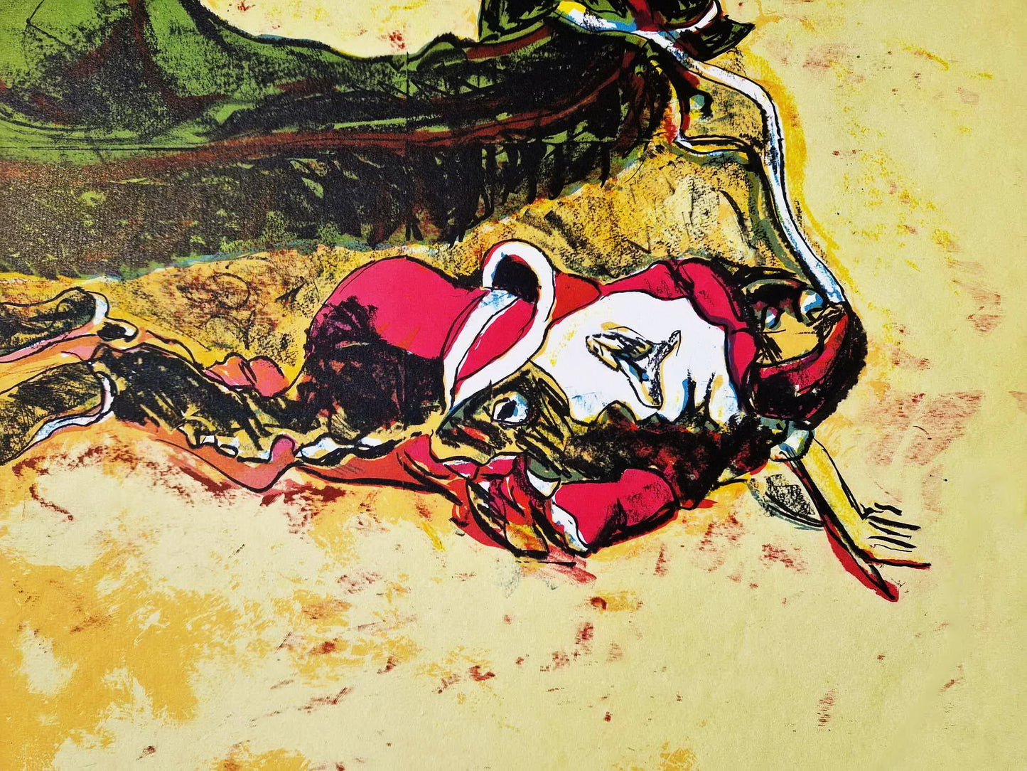 NORBERT TADEUSZ – Curva St. Marino (certifikát) (nerámované), litografia