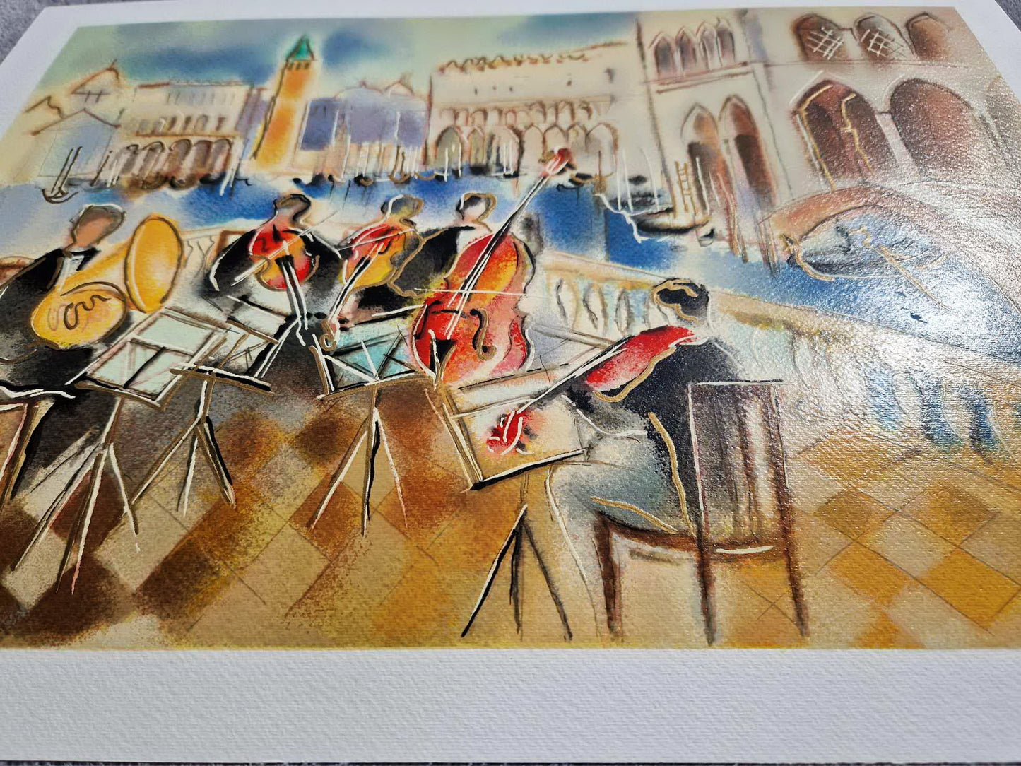 MICHAEL ROZENVAIN - Summer Sonata (Unframed) Serigraph