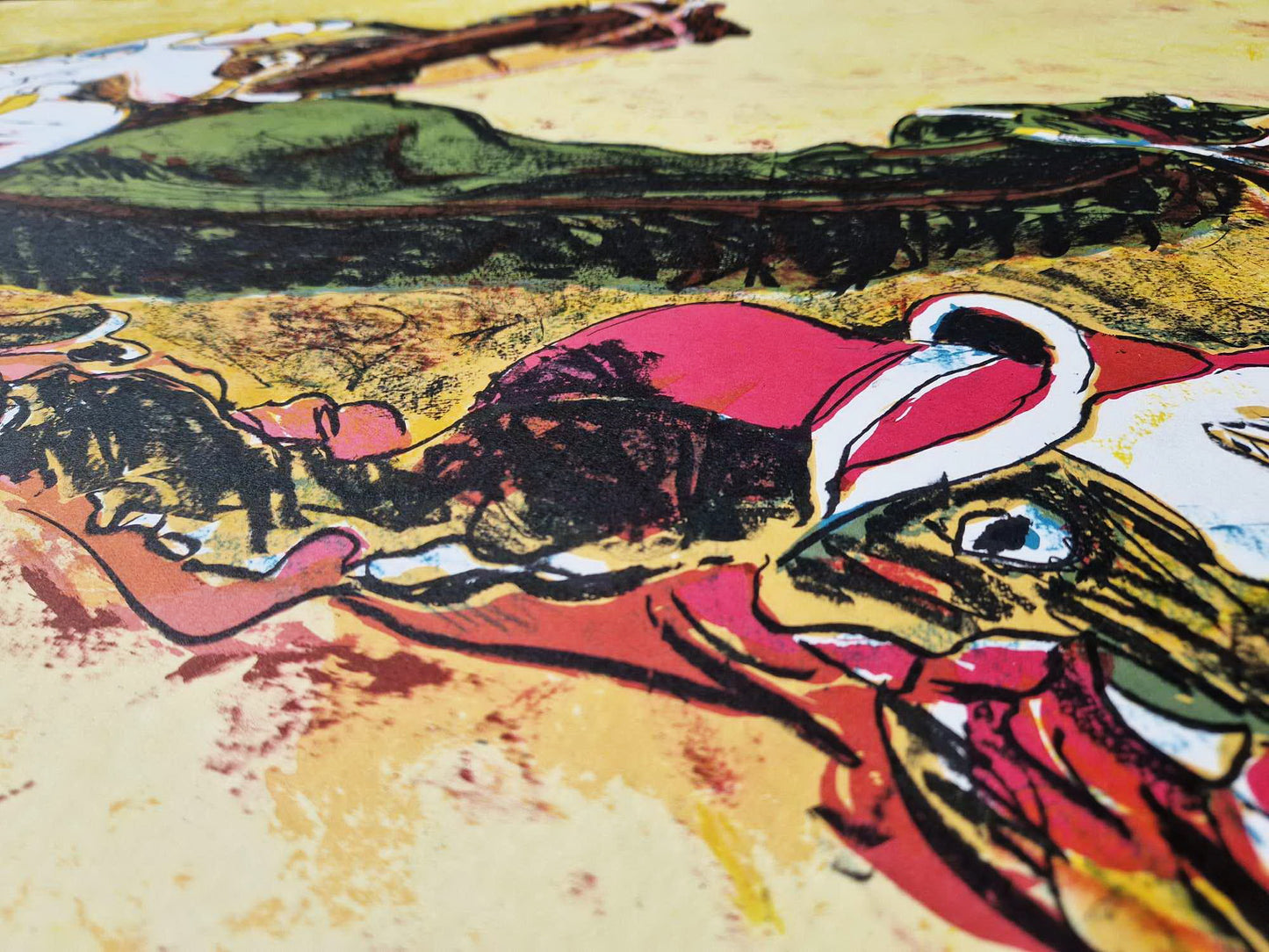 NORBERT TADEUSZ – Curva St. Marino (certifikát) (nerámované), litografia