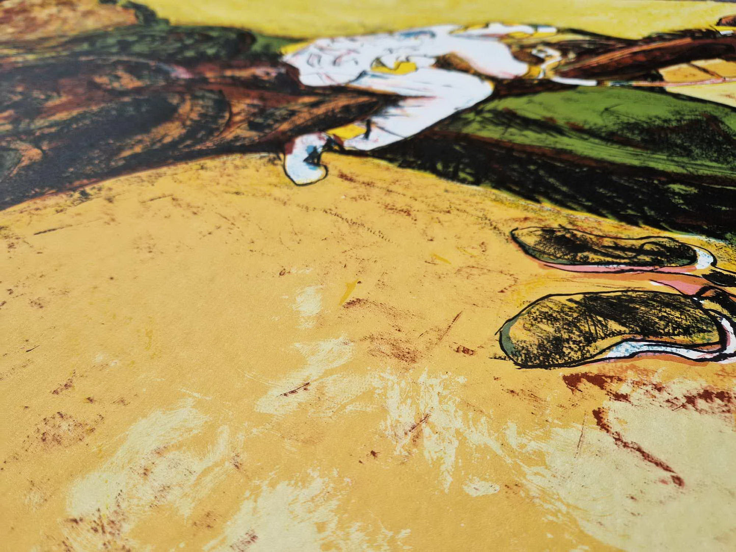 NORBERT TADEUSZ – Curva St. Marino (certifikát) (nerámované), litografia