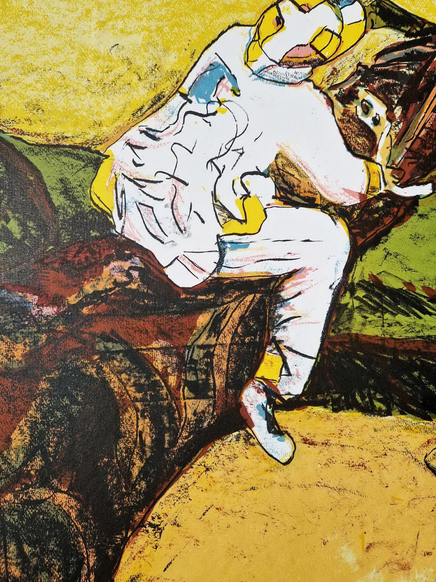 NORBERT TADEUSZ – Curva St. Marino (certifikát) (nerámované), litografia