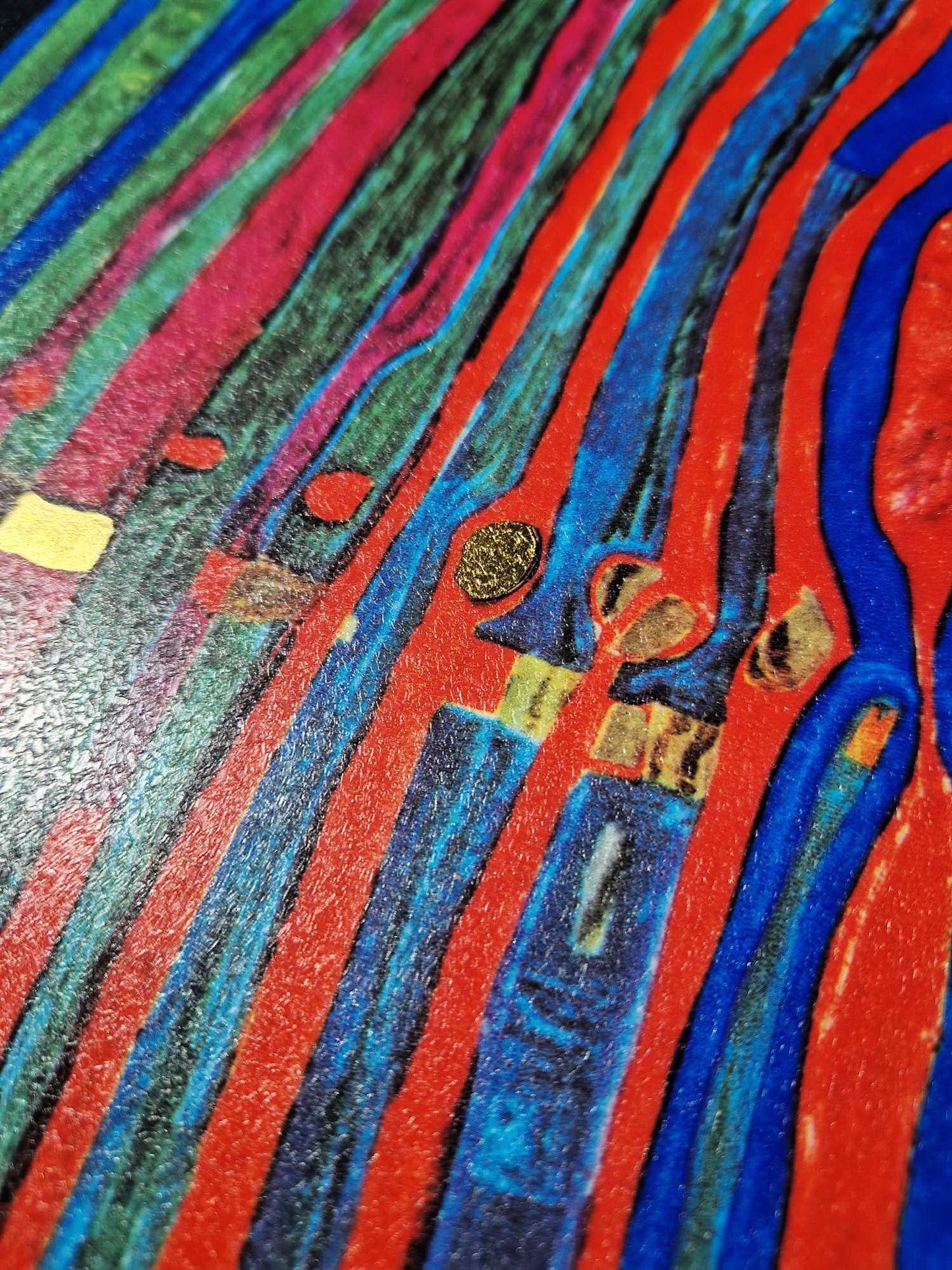 FRIEDENSREICH HUNDERTWASSER - The big way (Framed)