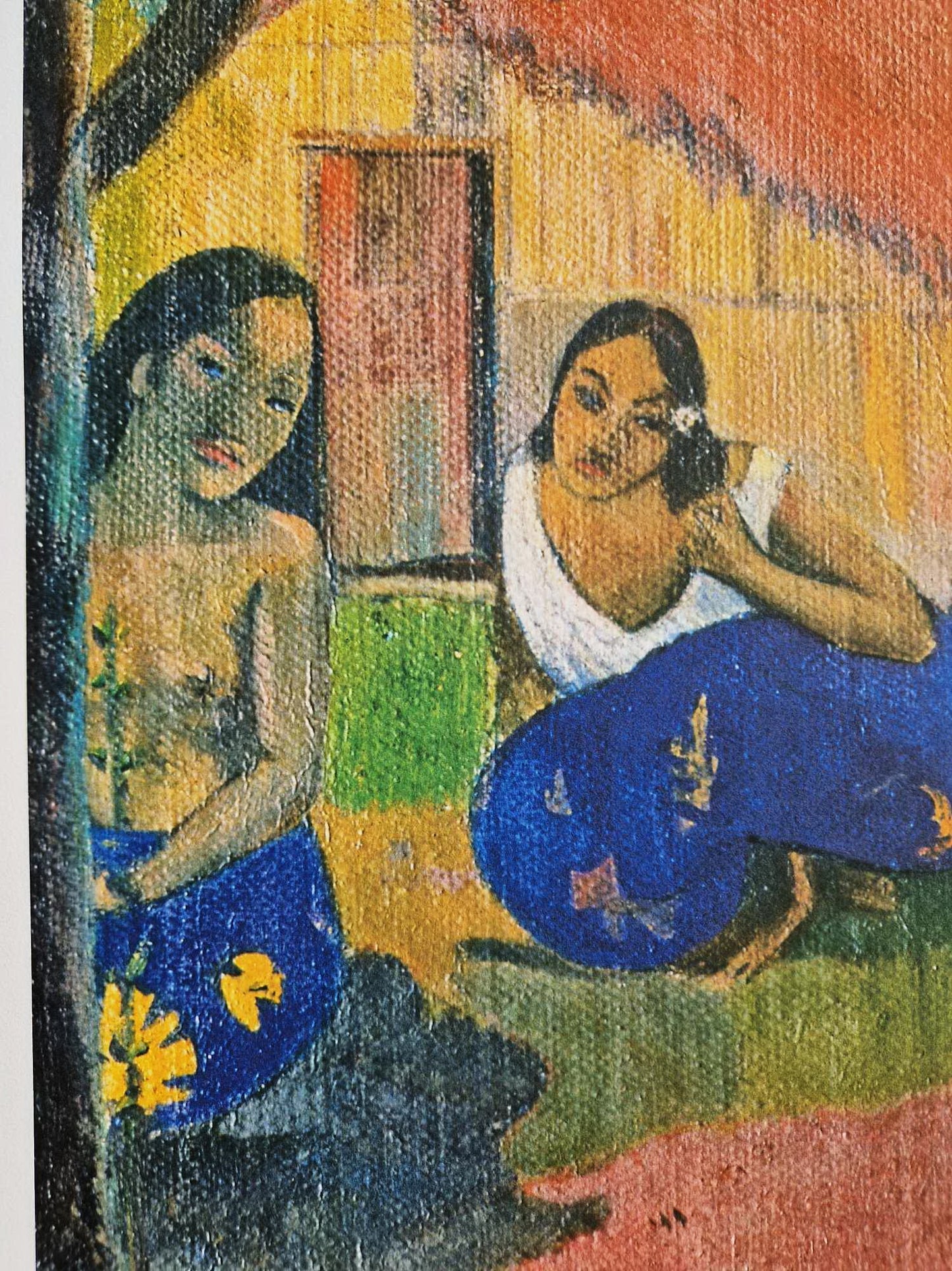 PAUL GAUGUIN - Ea Haere Ia Oe (Unframed),Granolithograph