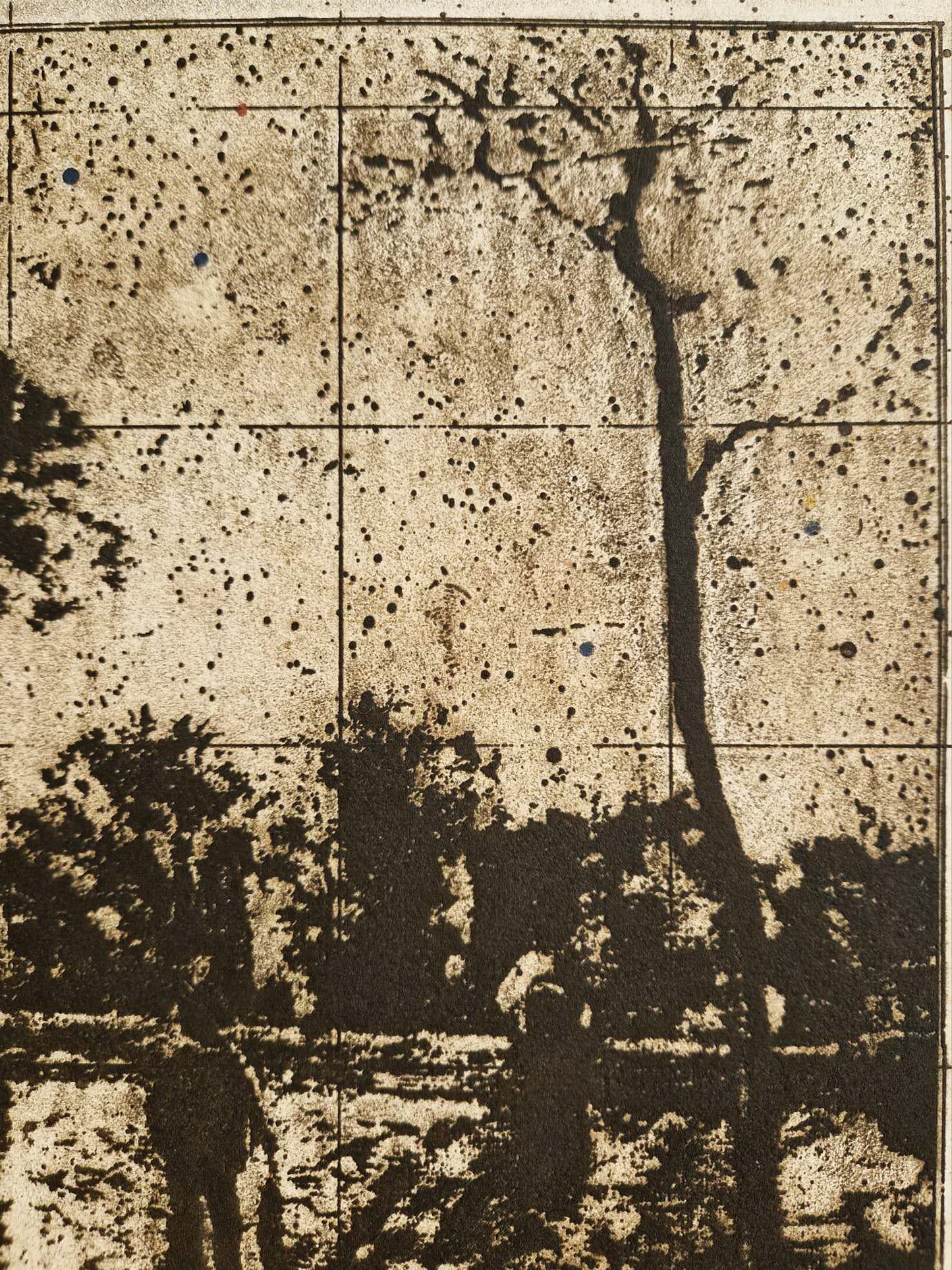 MICHAEL EISEMANN – Písma krajiny (Nerámované) Litografia