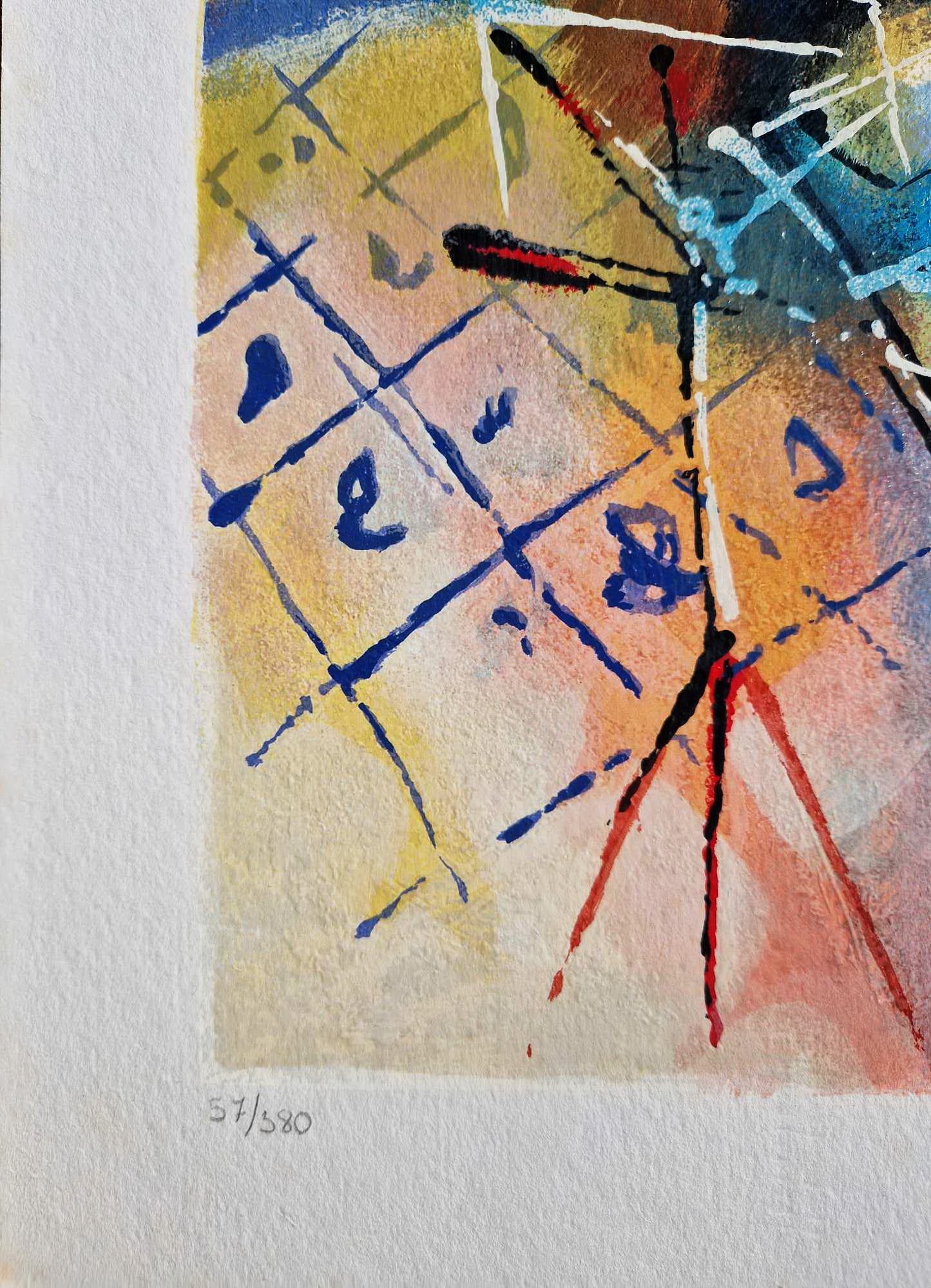 MICHAEL ROZENVAIN - Vienecian Melody (DISCOUNT!) (Unframed) Serigraph