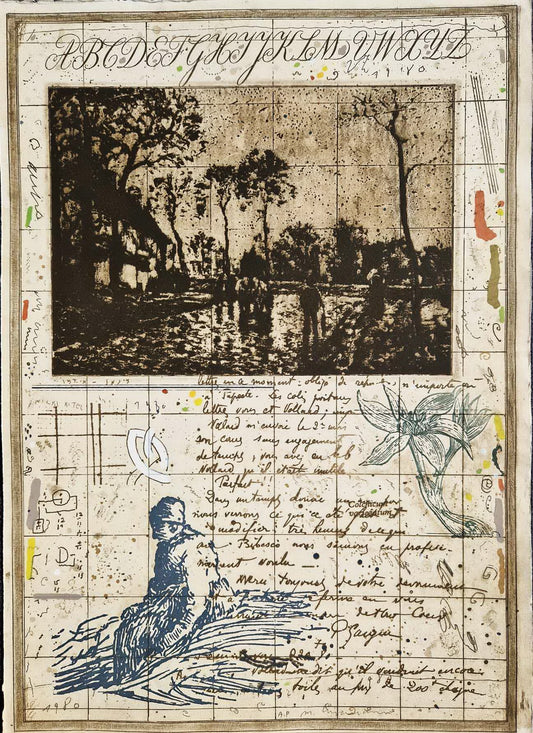 MICHAEL EISEMANN - Scriptures of the Landscape (Unframed) Lithograph