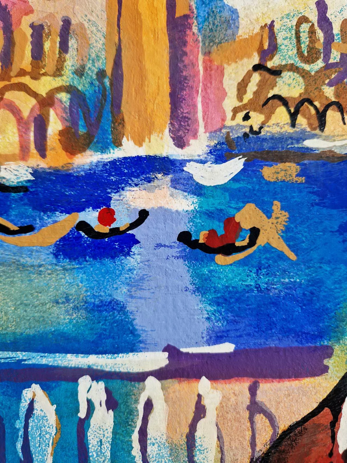 MICHAEL ROZENVAIN - Vienecian Melody (DISCOUNT!) (Unframed) Serigraph