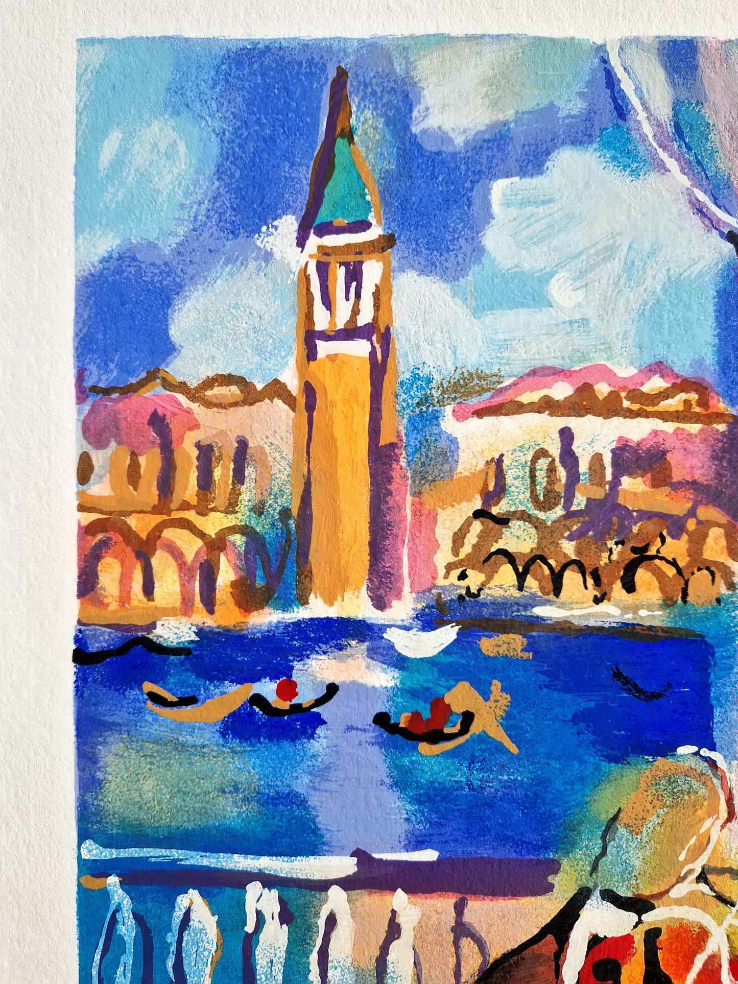 MICHAEL ROZENVAIN - Vienecian Melody (DISCOUNT!) (Unframed) Serigraph