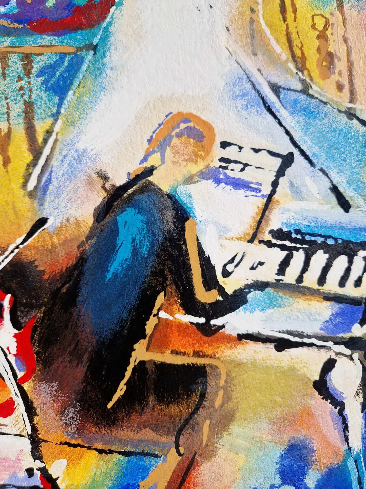 MICHAEL ROZENVAIN - Vienecian Melody (DISCOUNT!) (Unframed) Serigraph