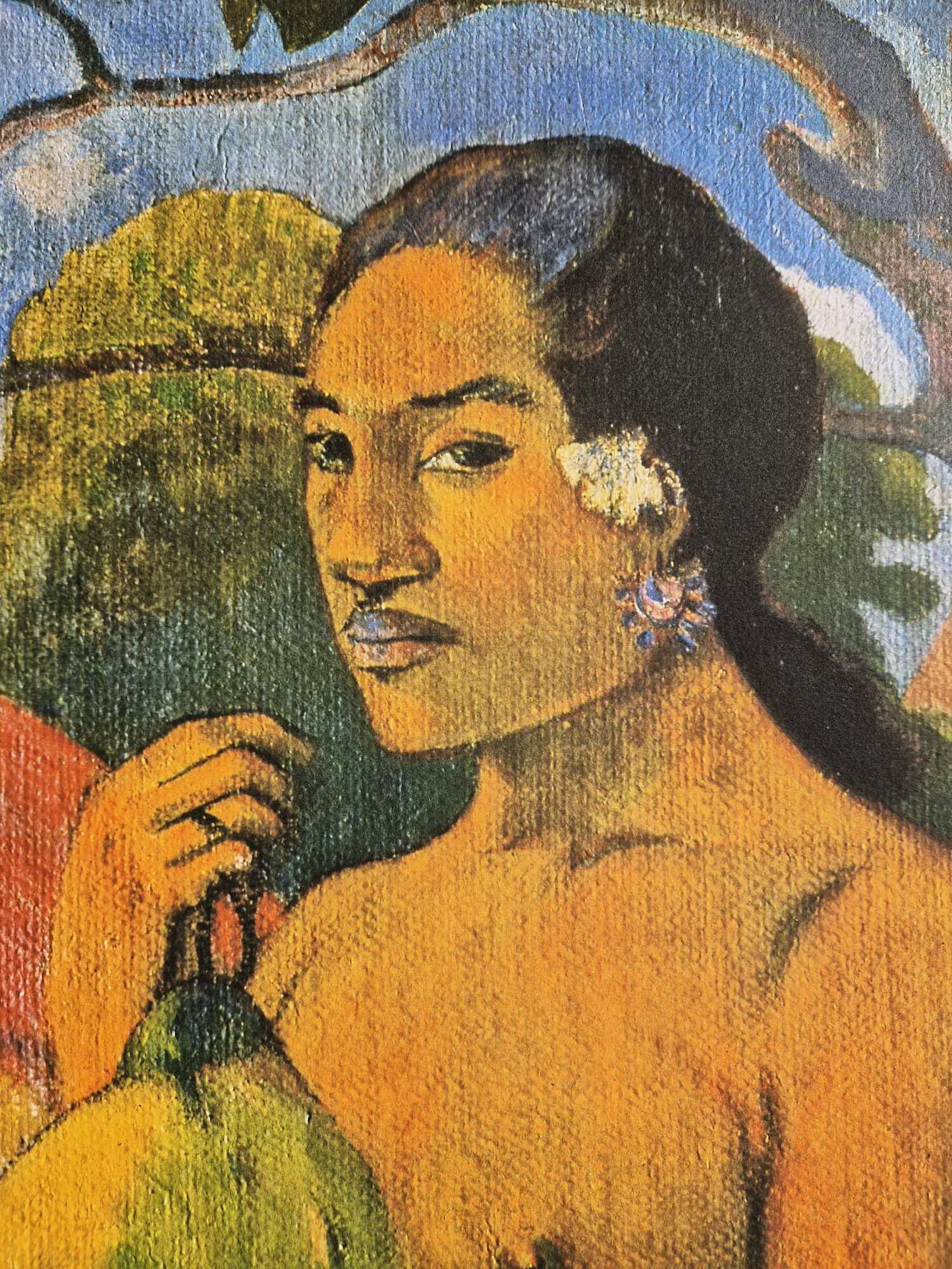 PAUL GAUGUIN - Ea Haere Ia Oe (Unframed),Granolithograph