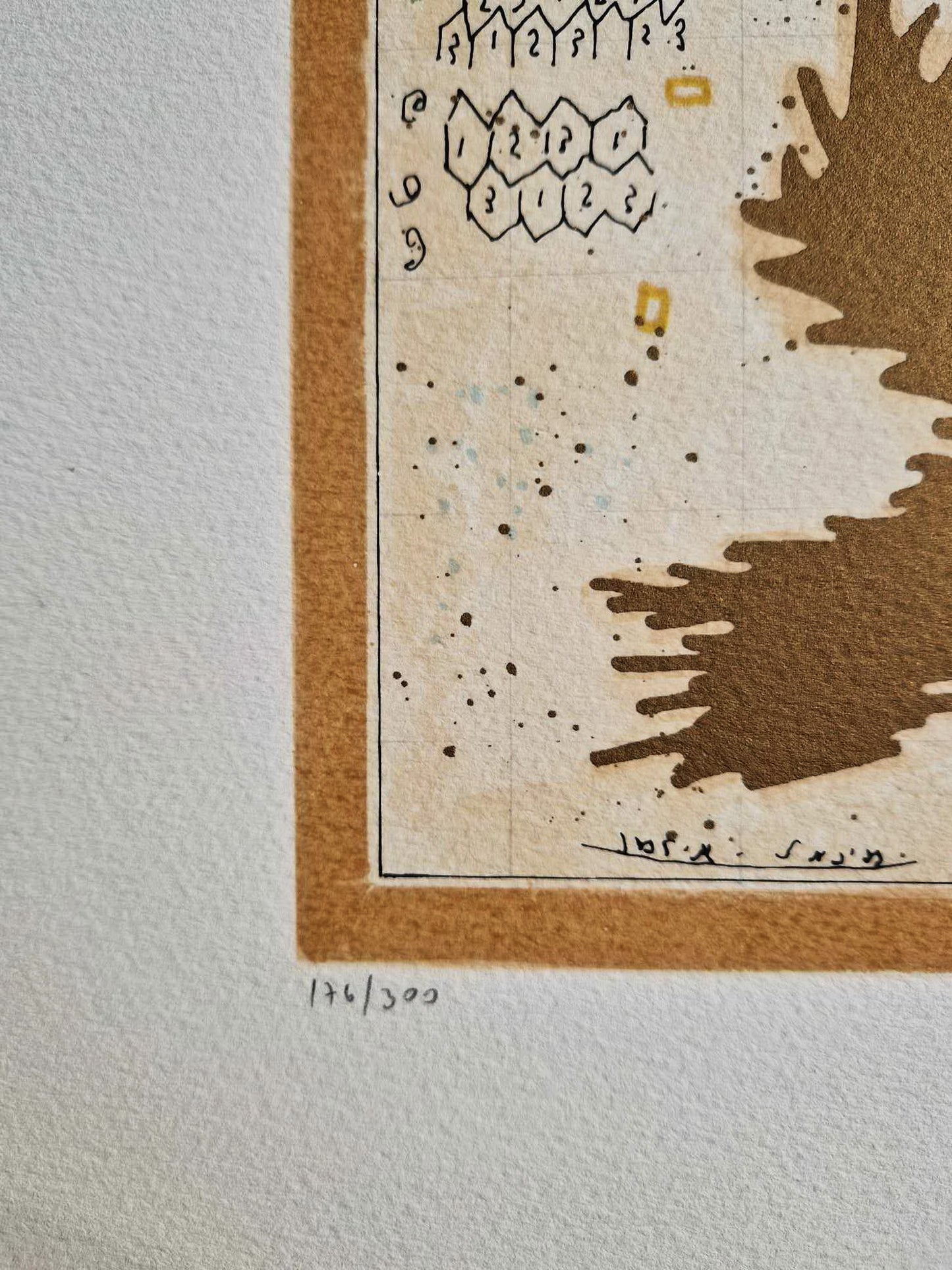 MICHAEL EISEMANN - Okraj dediny (Nerámovaná) Litografia