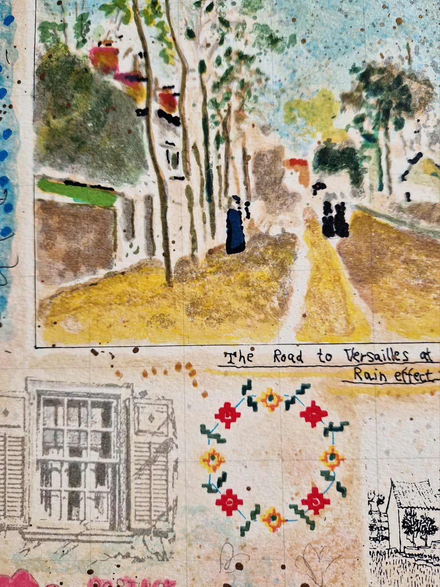 MICHAEL EISEMANN - Farmhouse in Provence (Unframed) Lithograph