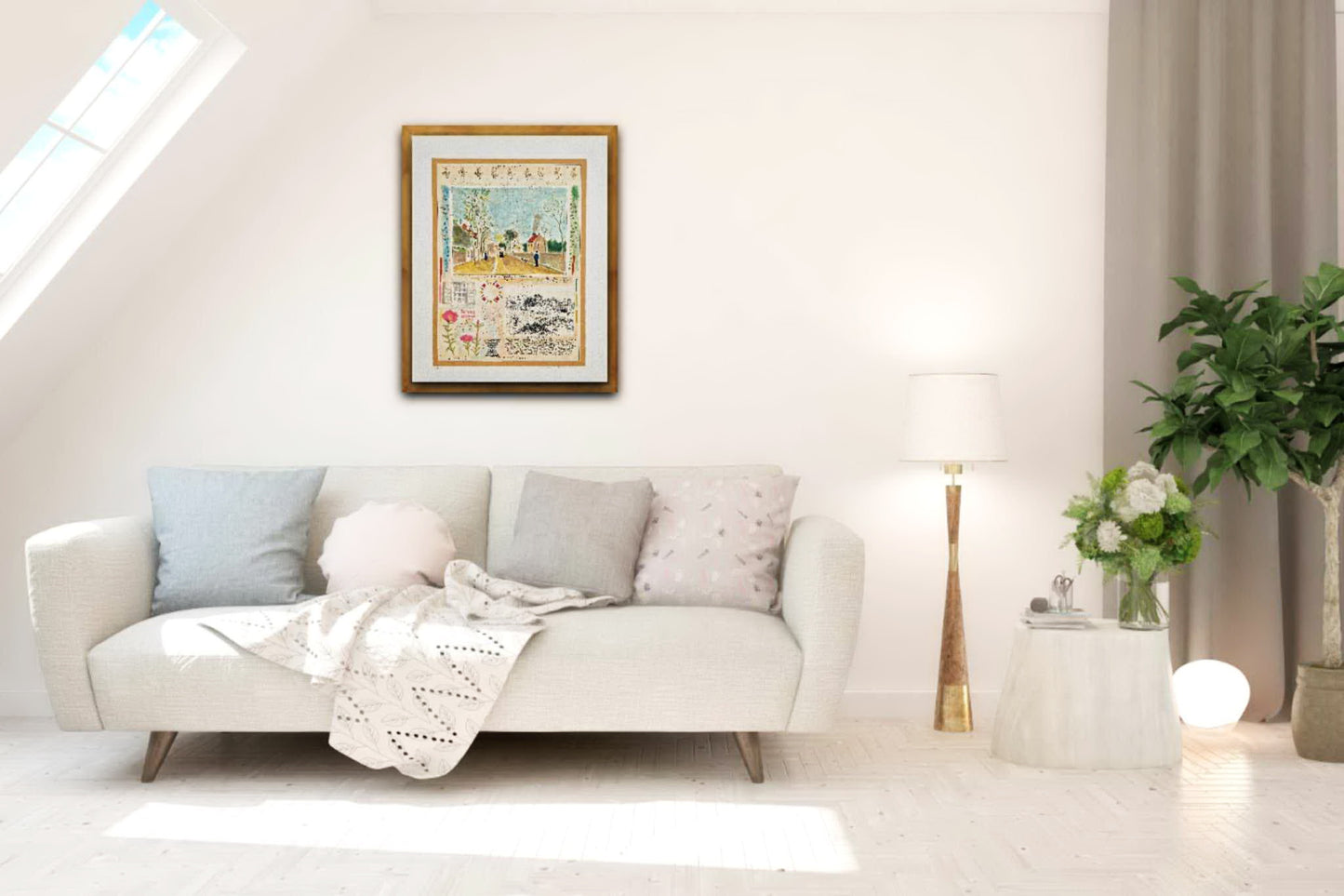 MICHAEL EISEMANN - Farmhouse in Provence (Unframed) Lithograph