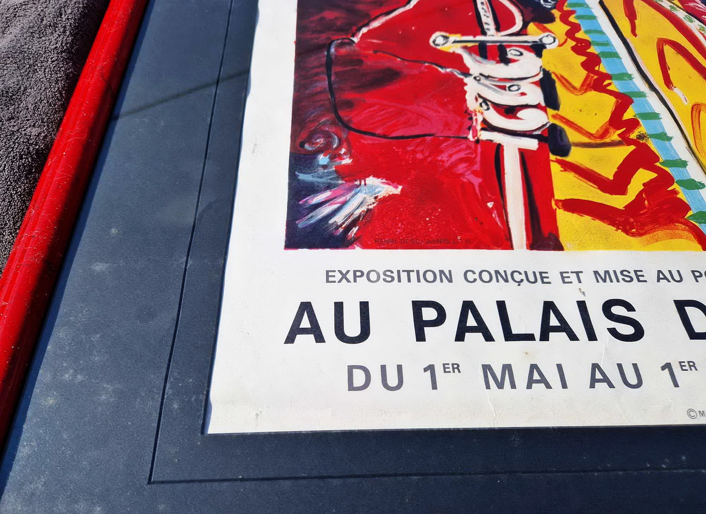 PABLO PICASSO - Festival D'Avignon (MOURLOT PARIS) (Framed) Lithograph