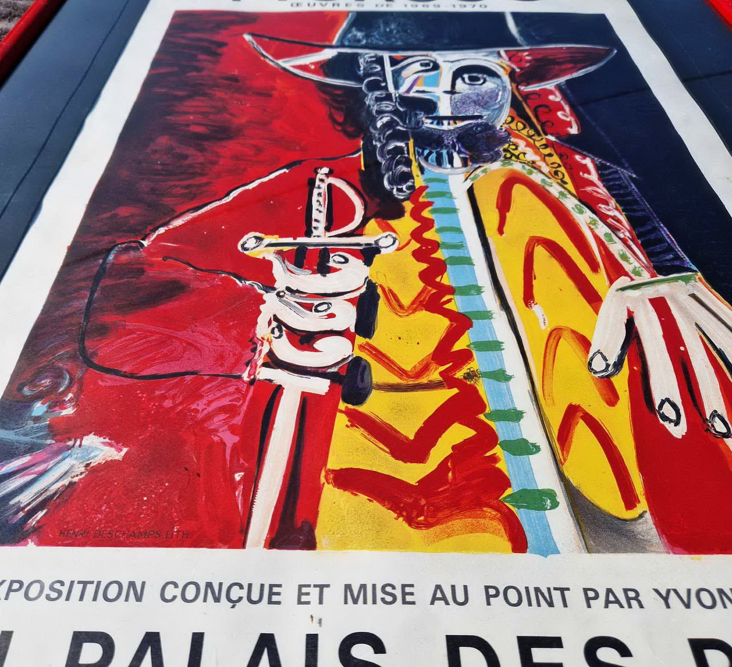 PABLO PICASSO - Festival D'Avignon (MOURLOT PARIS) (Framed) Lithograph