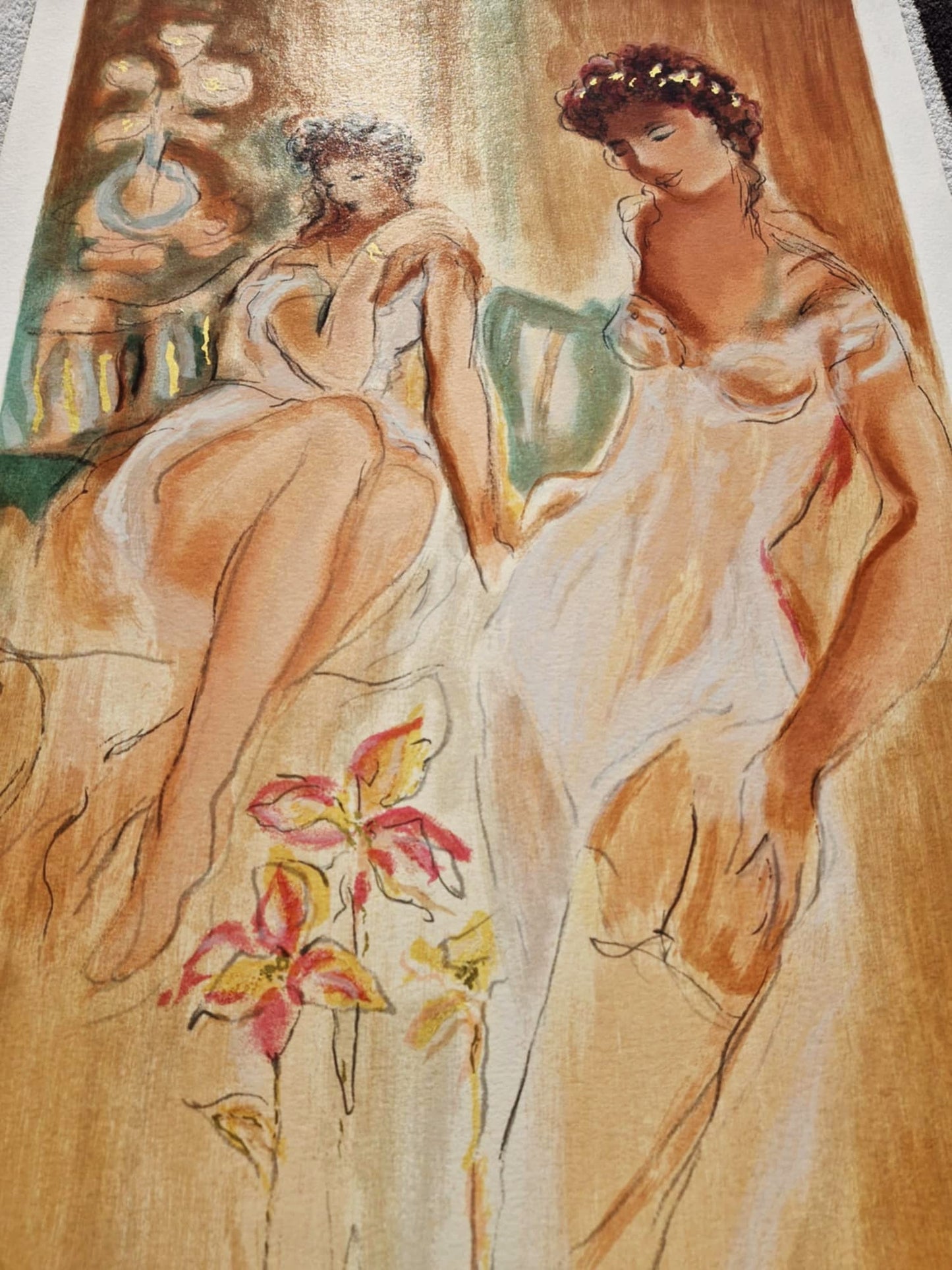 BATIA MAGAL - Sisters (DISCOUNT!) (Unframed) Serigraph