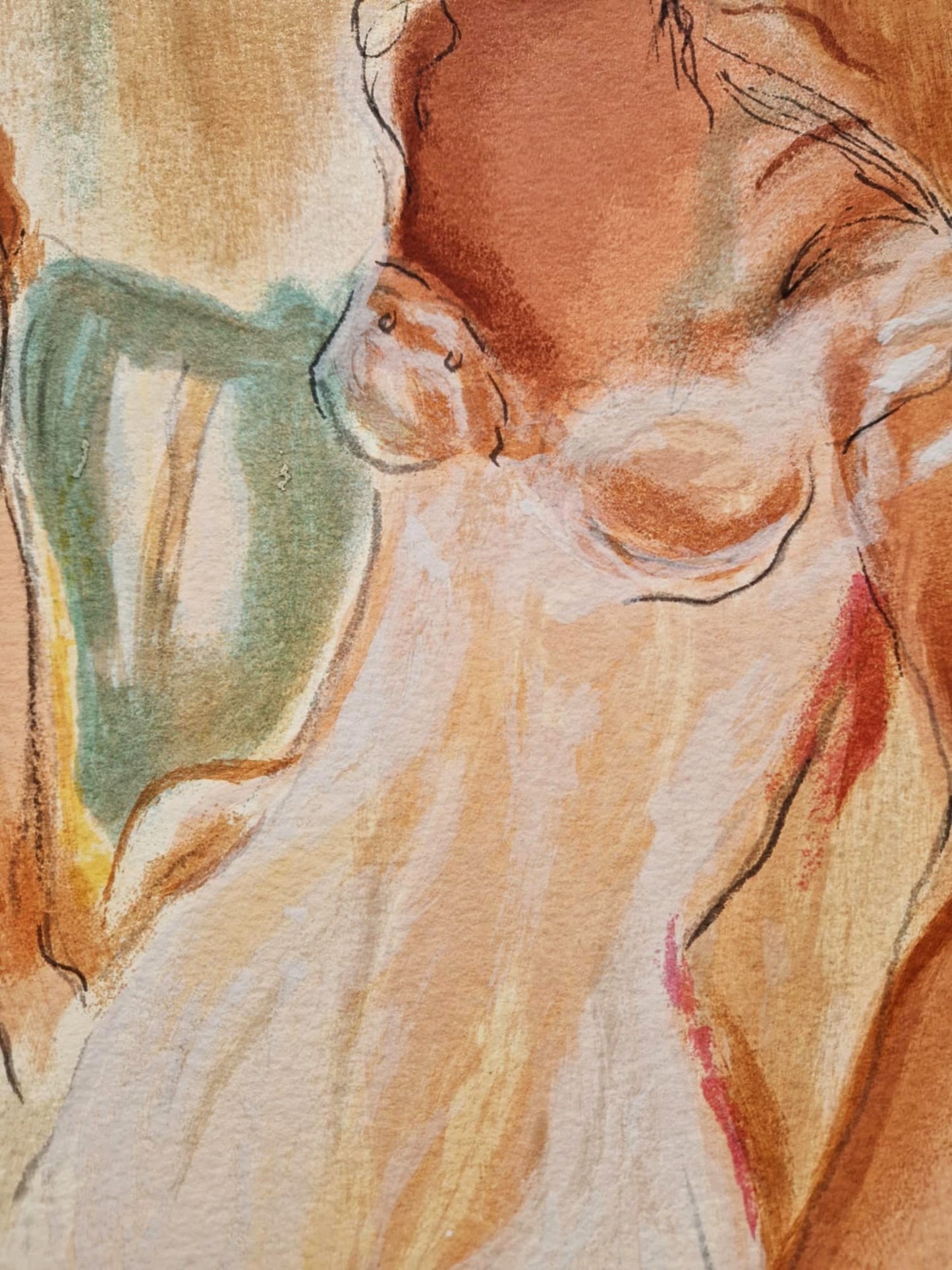 BATIA MAGAL - Sisters (DISCOUNT!) (Unframed) Serigraph