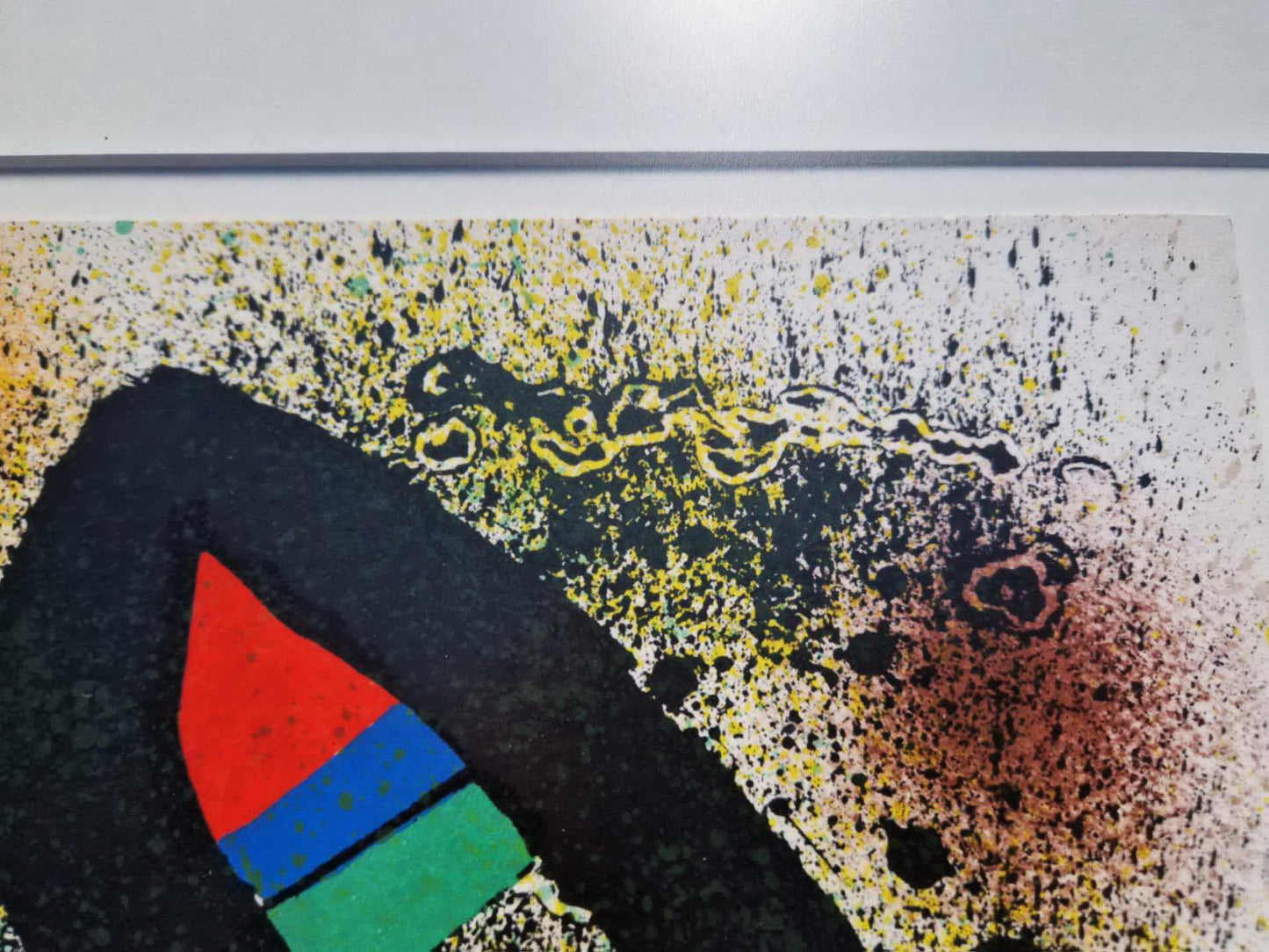 JOAN MIRO - Ceramique 1 (1974) (Rámovaná) Litografia