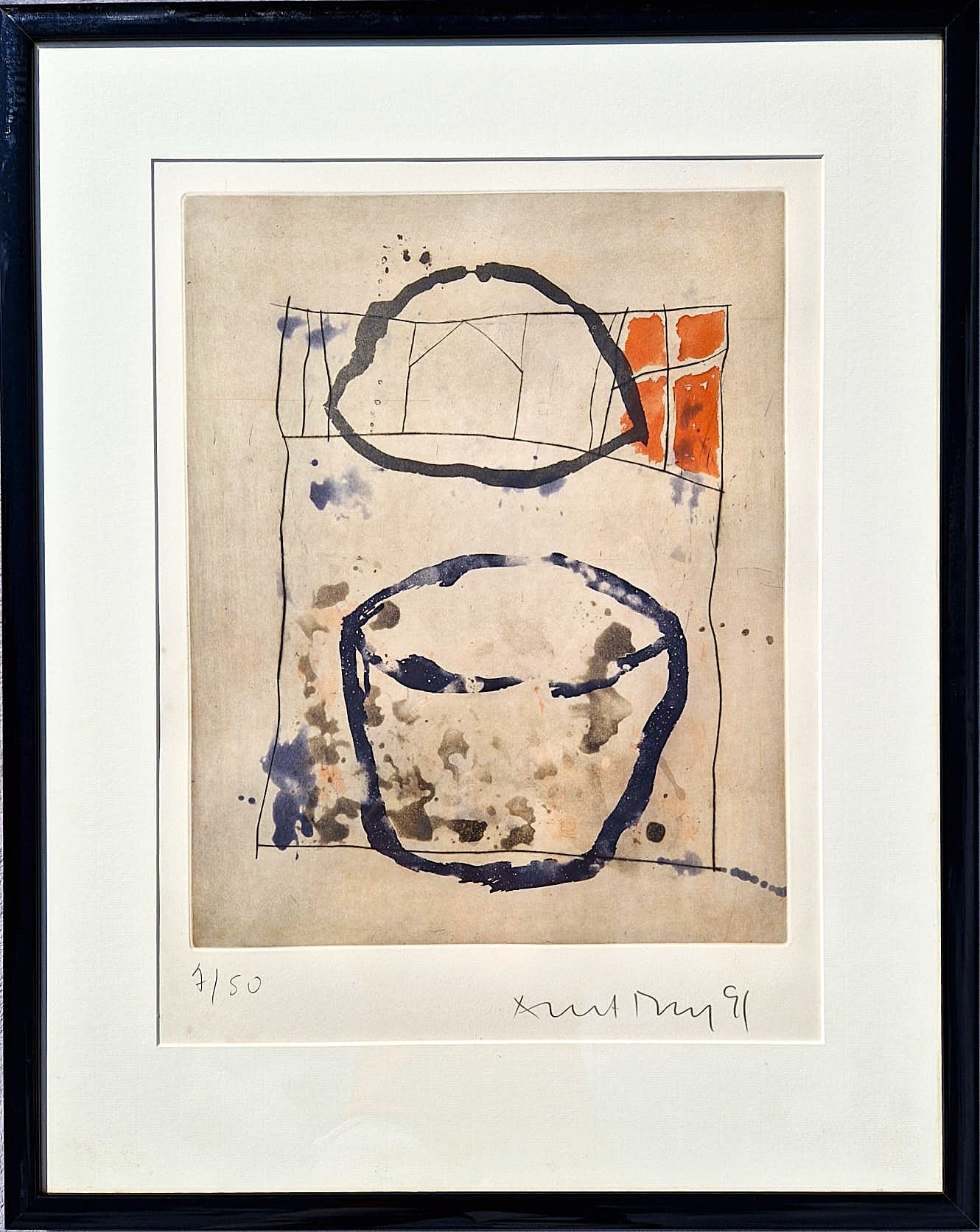ALBERT MERZ - Vessel Harmony (Unframed) Engraving