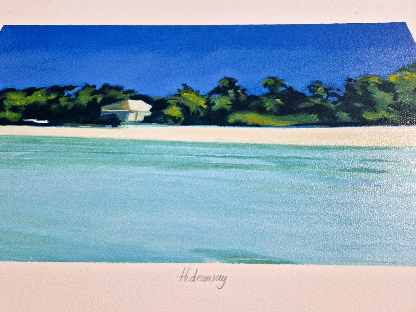 REUBEN COLLEY - Hideaway (Bez rámu), Serigrafia