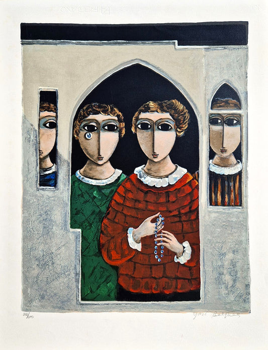 YOSL BERGNER - Windows (Unframed), Lithograph