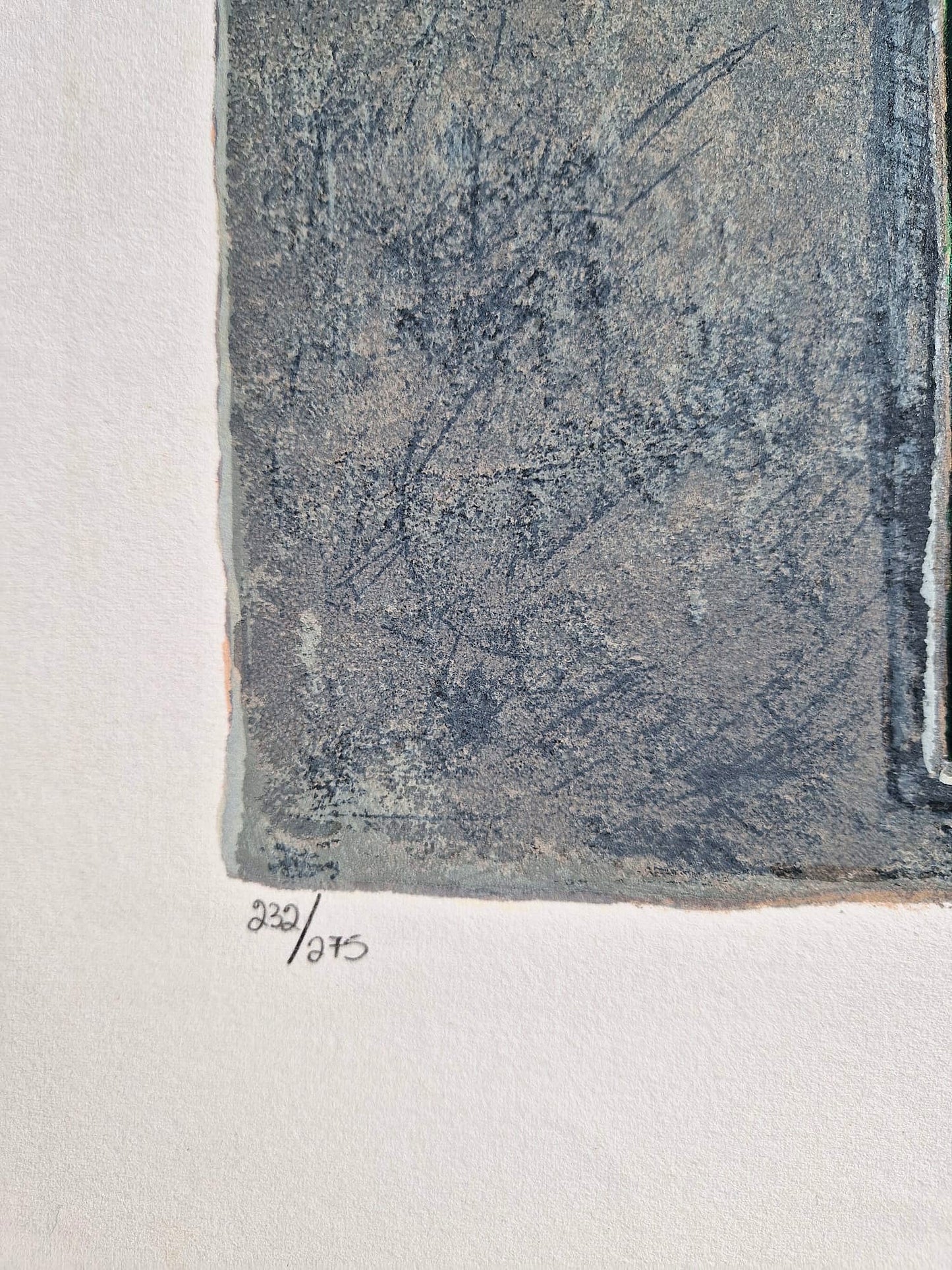 YOSL BERGNER – Okná (Bez rámu), litografia