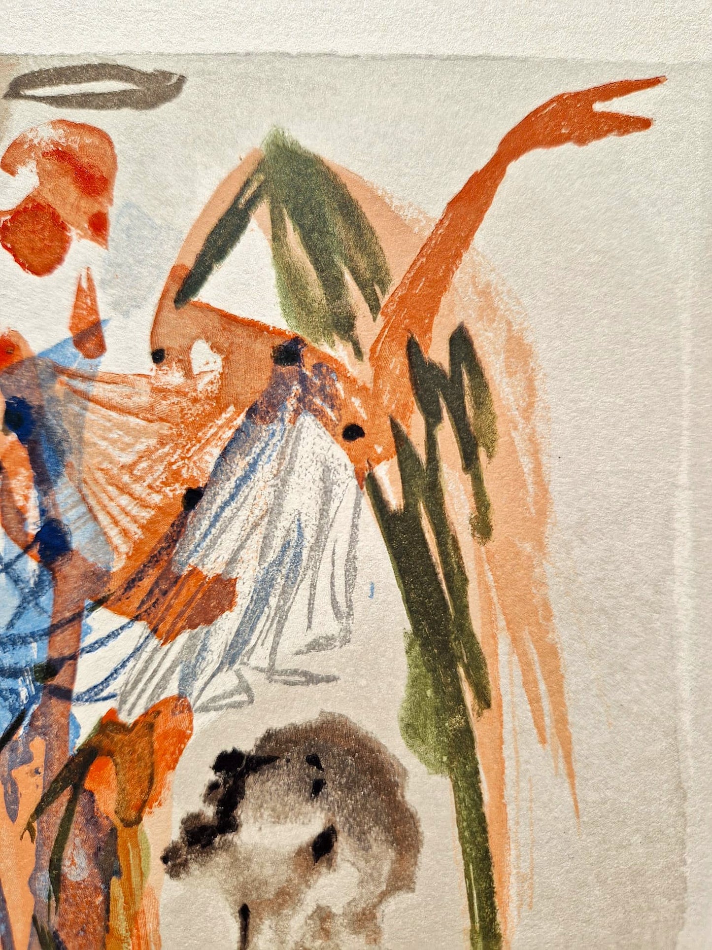 SALVADOR DALI - The Earthly Paradise (Dante - Divine Comedy) (Unframed) Woodcut