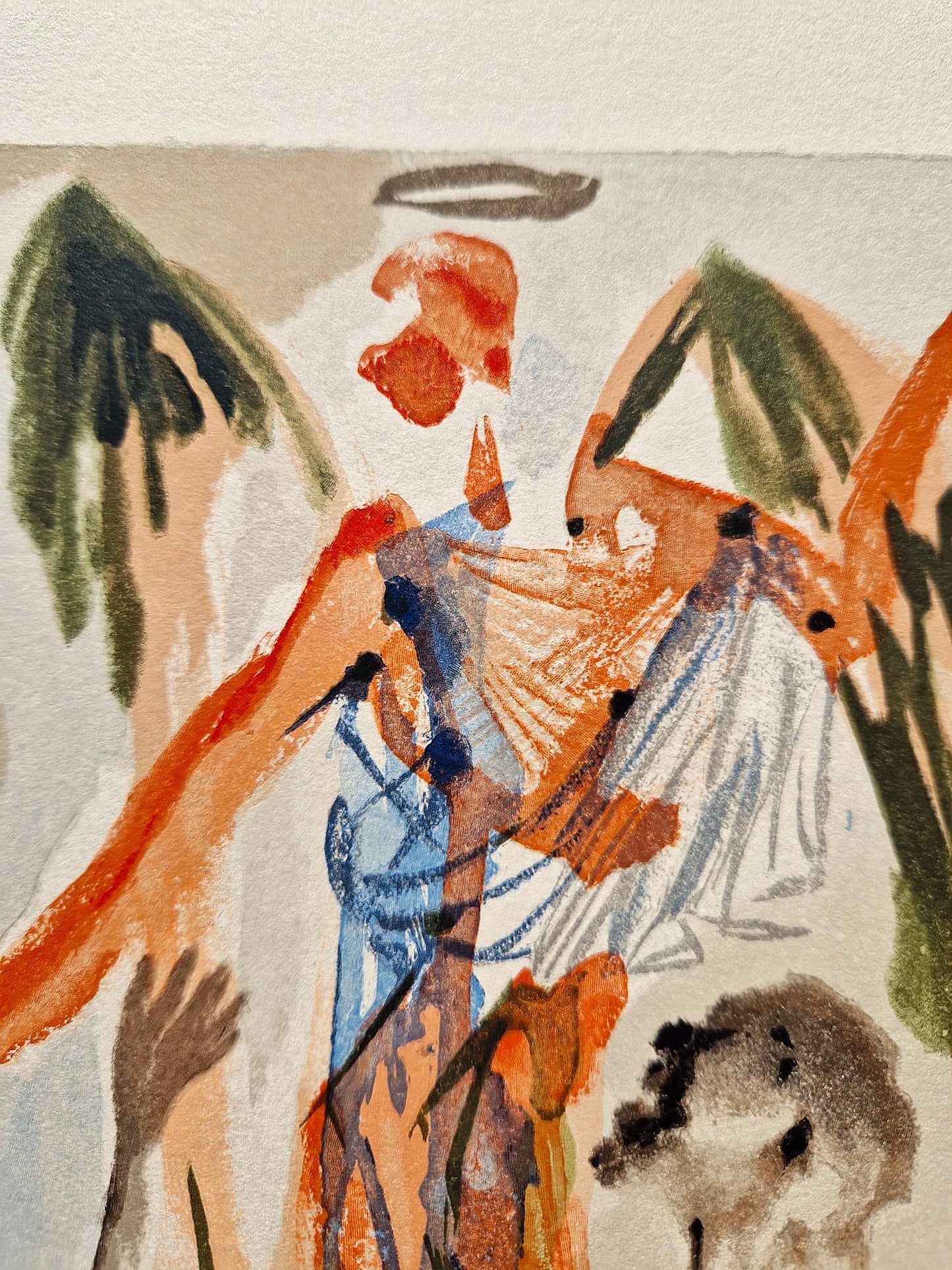 SALVADOR DALI - The Earthly Paradise (Dante - Divine Comedy) (Unframed) Woodcut