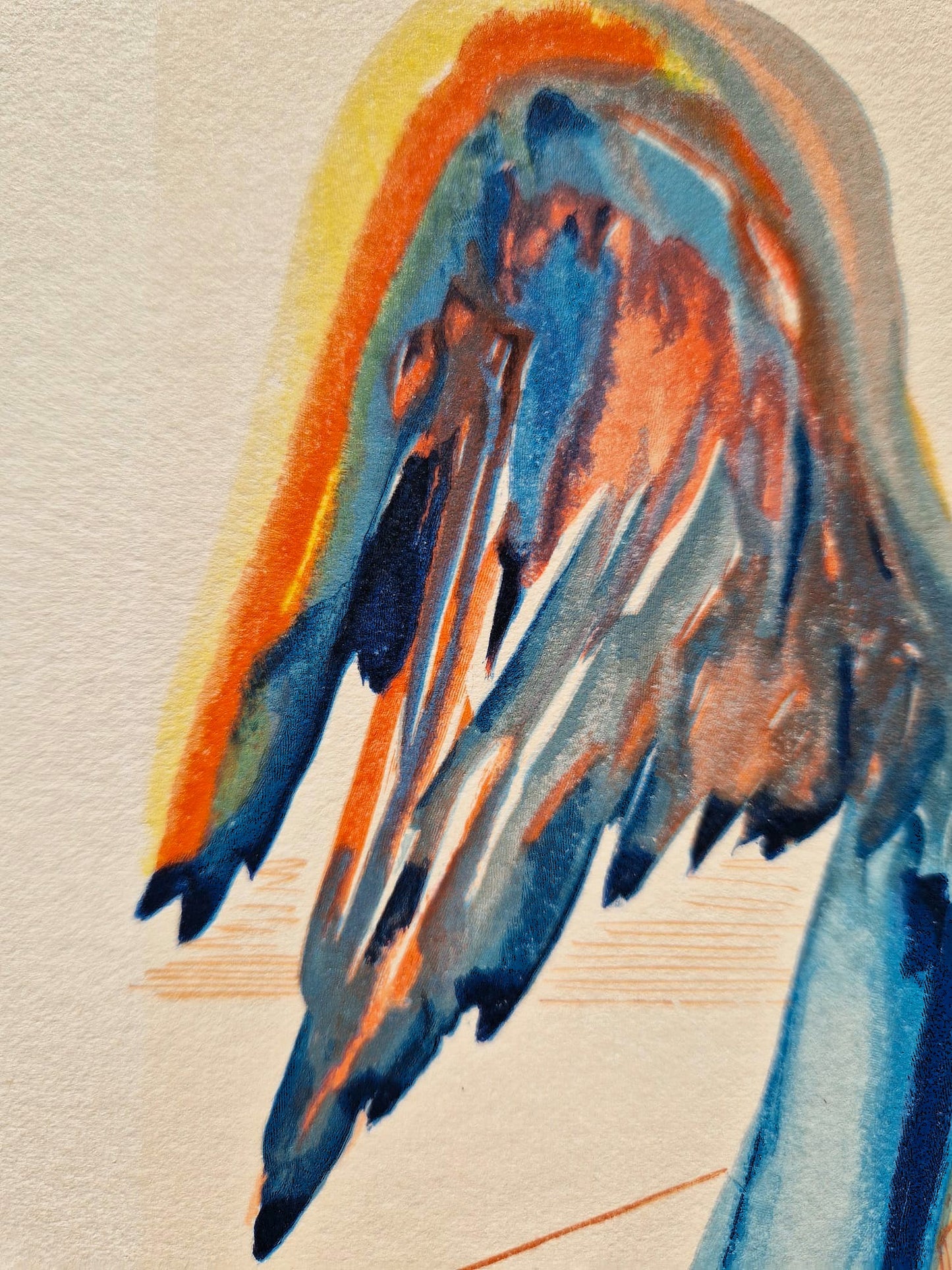 SALVADOR DALI - Dante Purified - (Dante - Divine Comedy) (Unframed) Woodcut