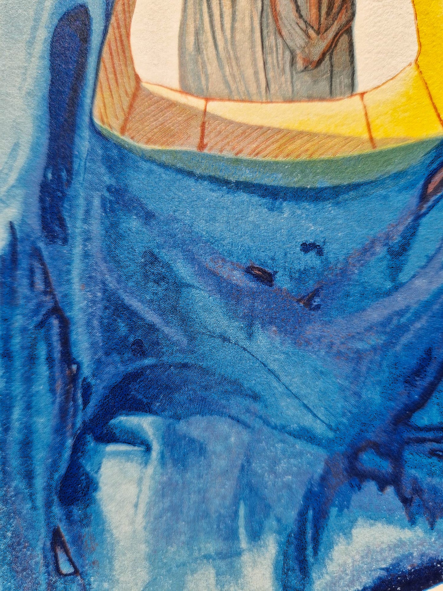 SALVADOR DALI - Dante Purified - (Dante - Divine Comedy) (Unframed) Woodcut