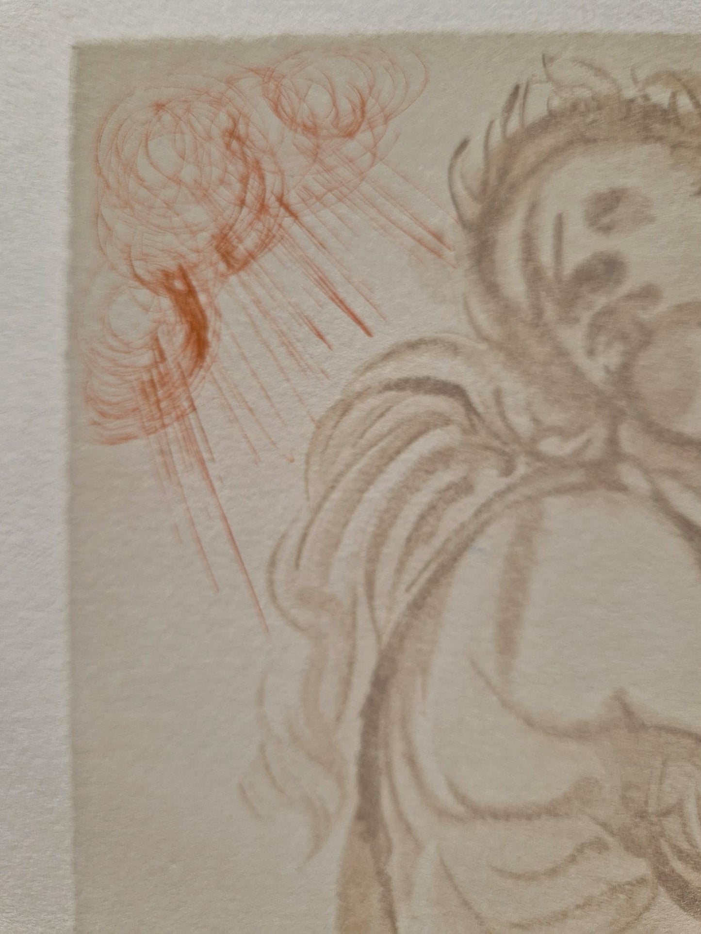 SALVADOR DALI - The Siren of the Dream (Dante - Divine Comedy) (Unframed)