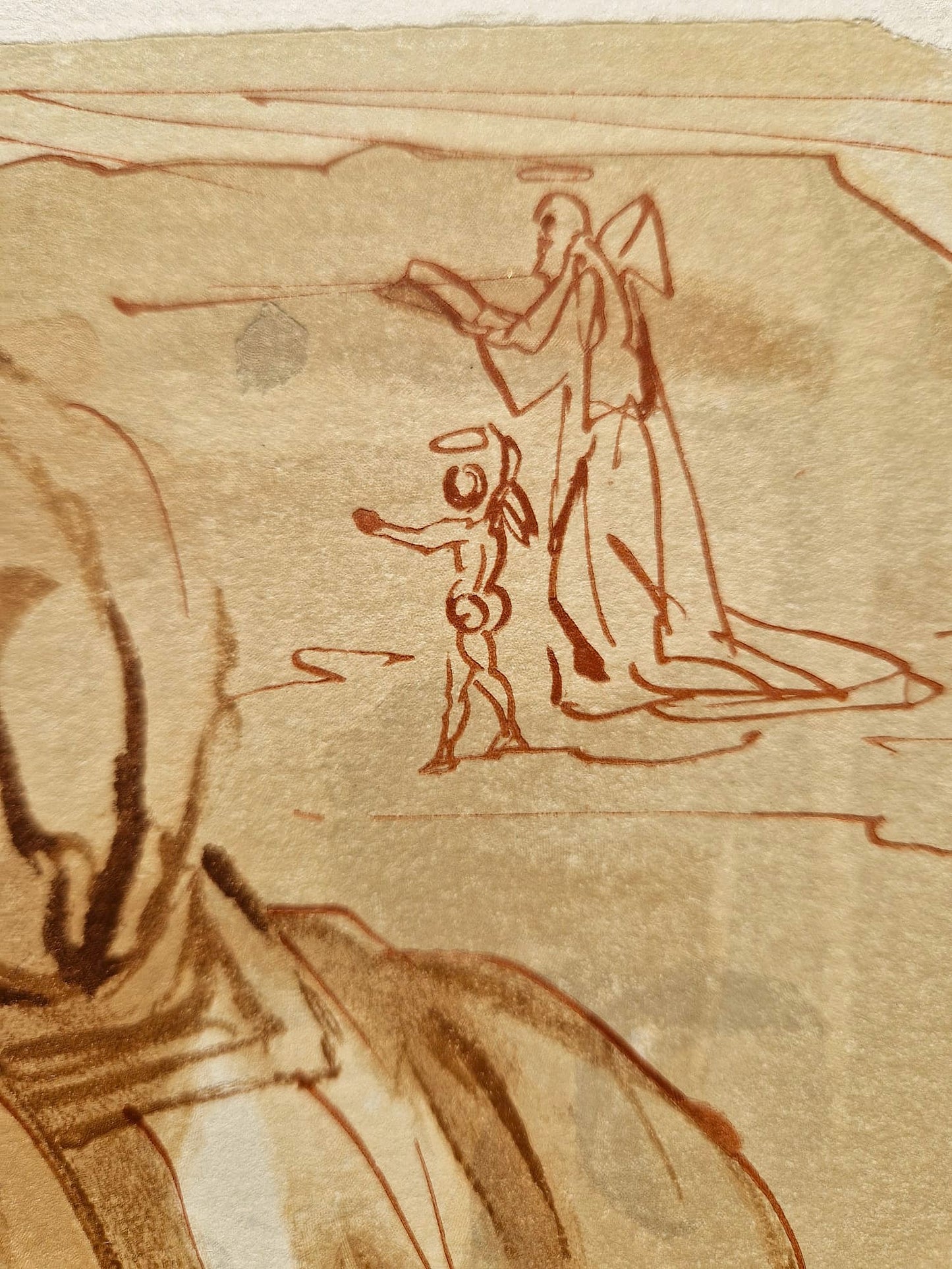 SALVADOR DALI - The Announcement of a Great Event (Dante - Divine Comedy) (Unframed)