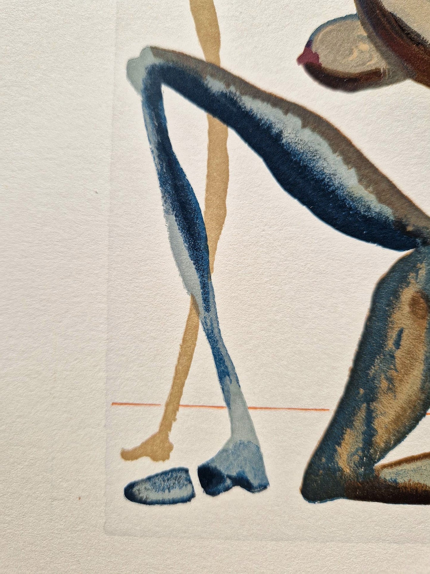 SALVADOR DALI - Prodigality - (Dante - Divine Comedy) (Unframed)