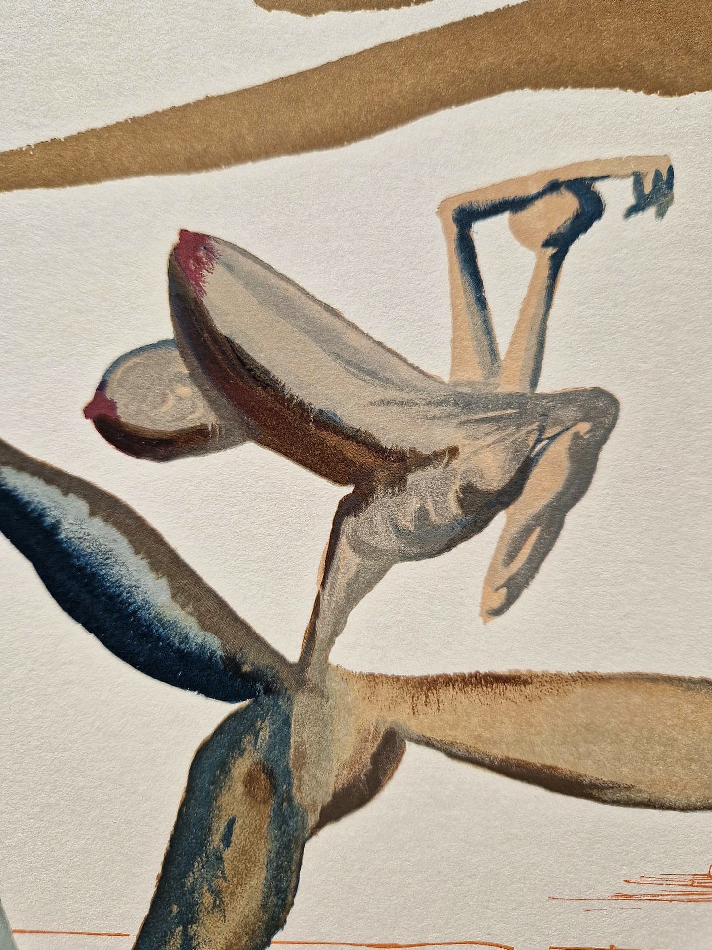 SALVADOR DALI - Prodigality - (Dante - Divine Comedy) (Unframed)