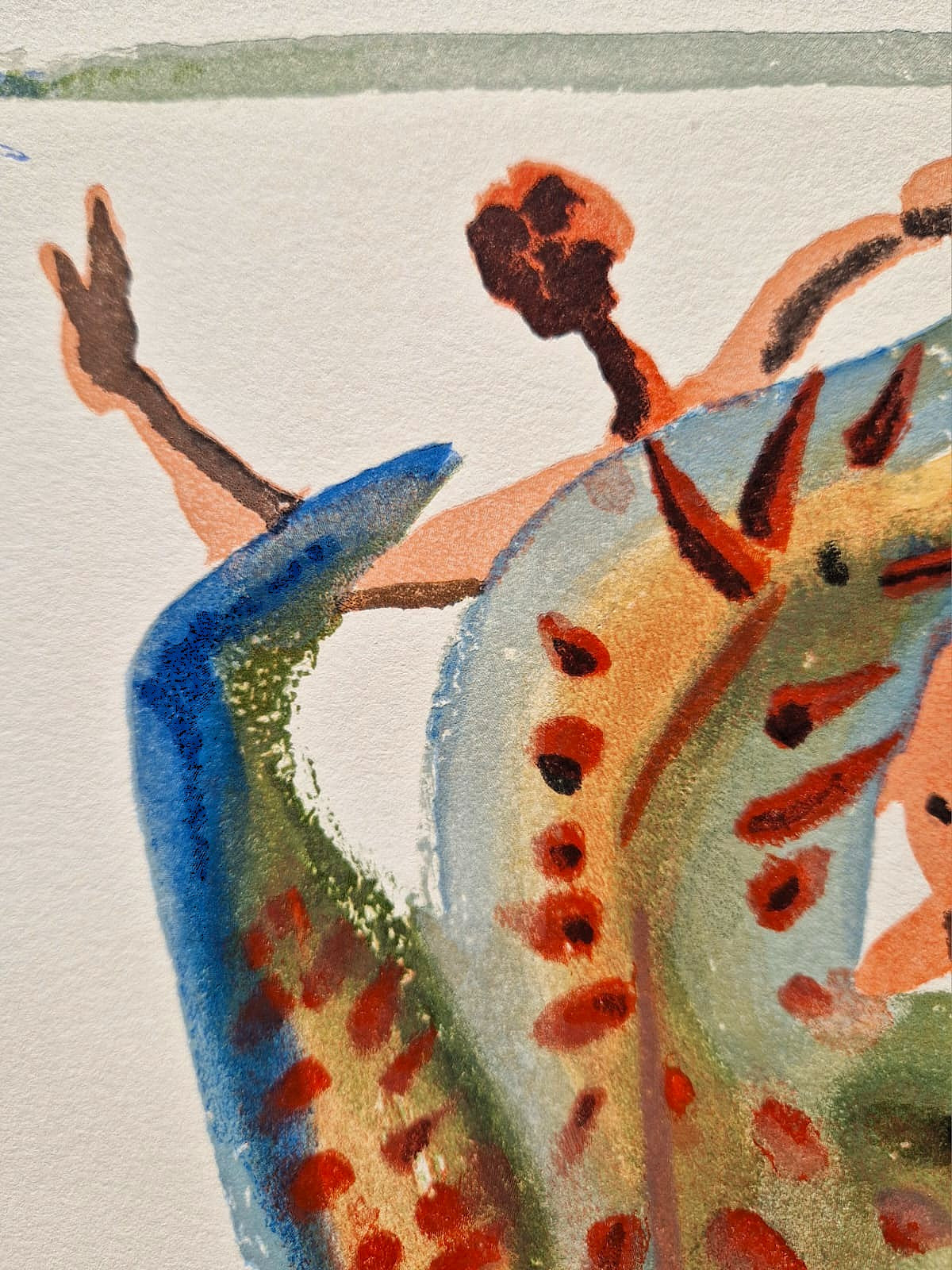 SALVADOR DALI - Gluttony (Dante - Divine Comedy) (Unframed)