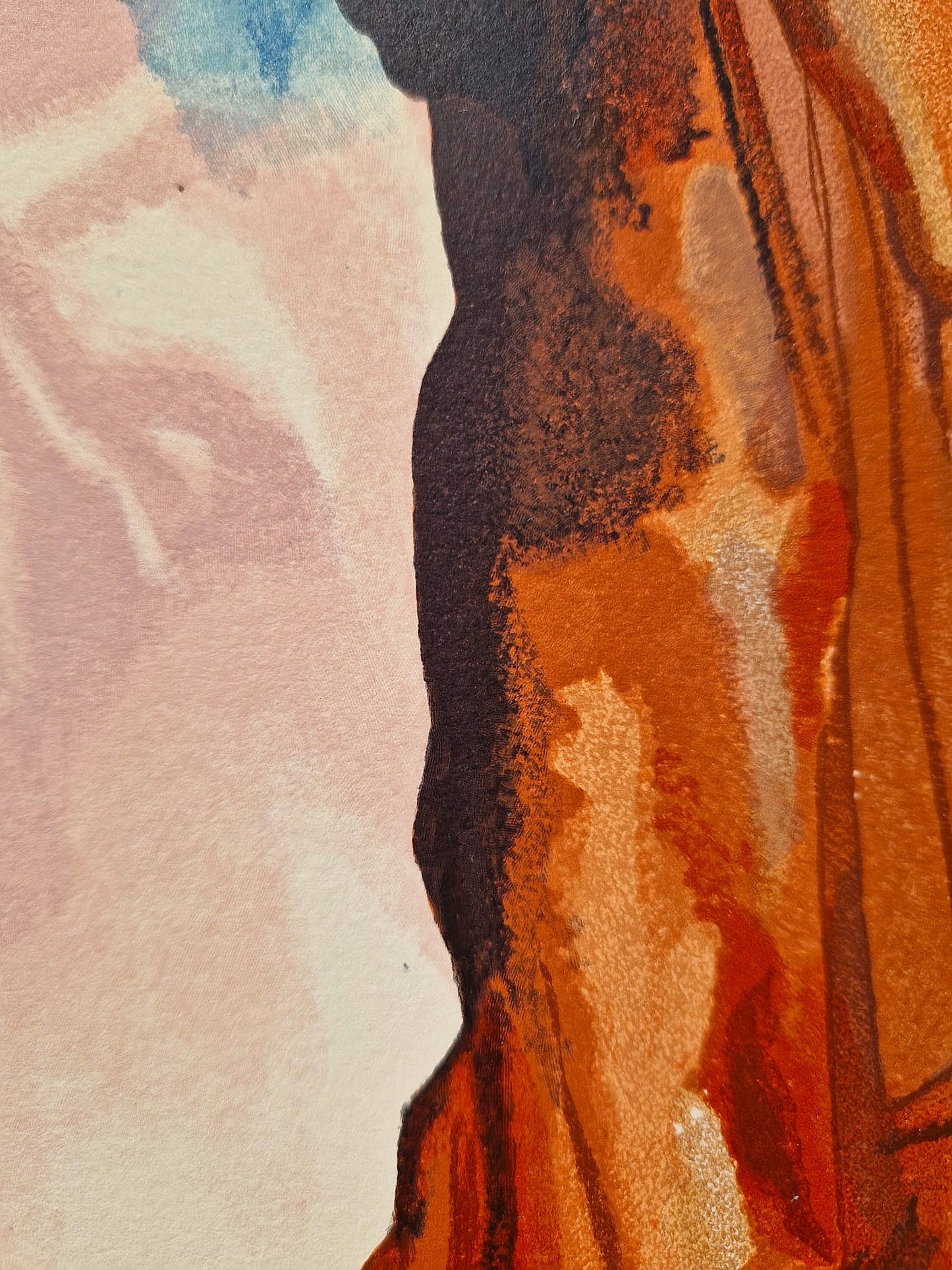 SALVADOR DALI - Prayer of Saint Bernard (Dante - Divine Comedy) (Unframed)